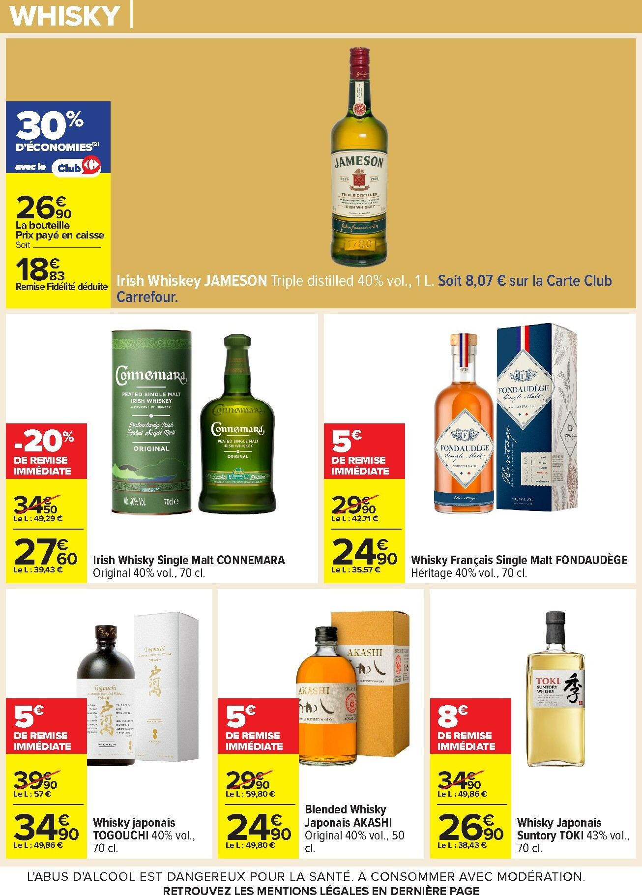 carrefour - Catalogue Carrefour - Alcools, Biéres valable du 28/10 au 10/11 - page: 10 carrefour - Catalogue Carrefour - Alcools, Biéres valable du 28/10 au 10/11 - page: 10