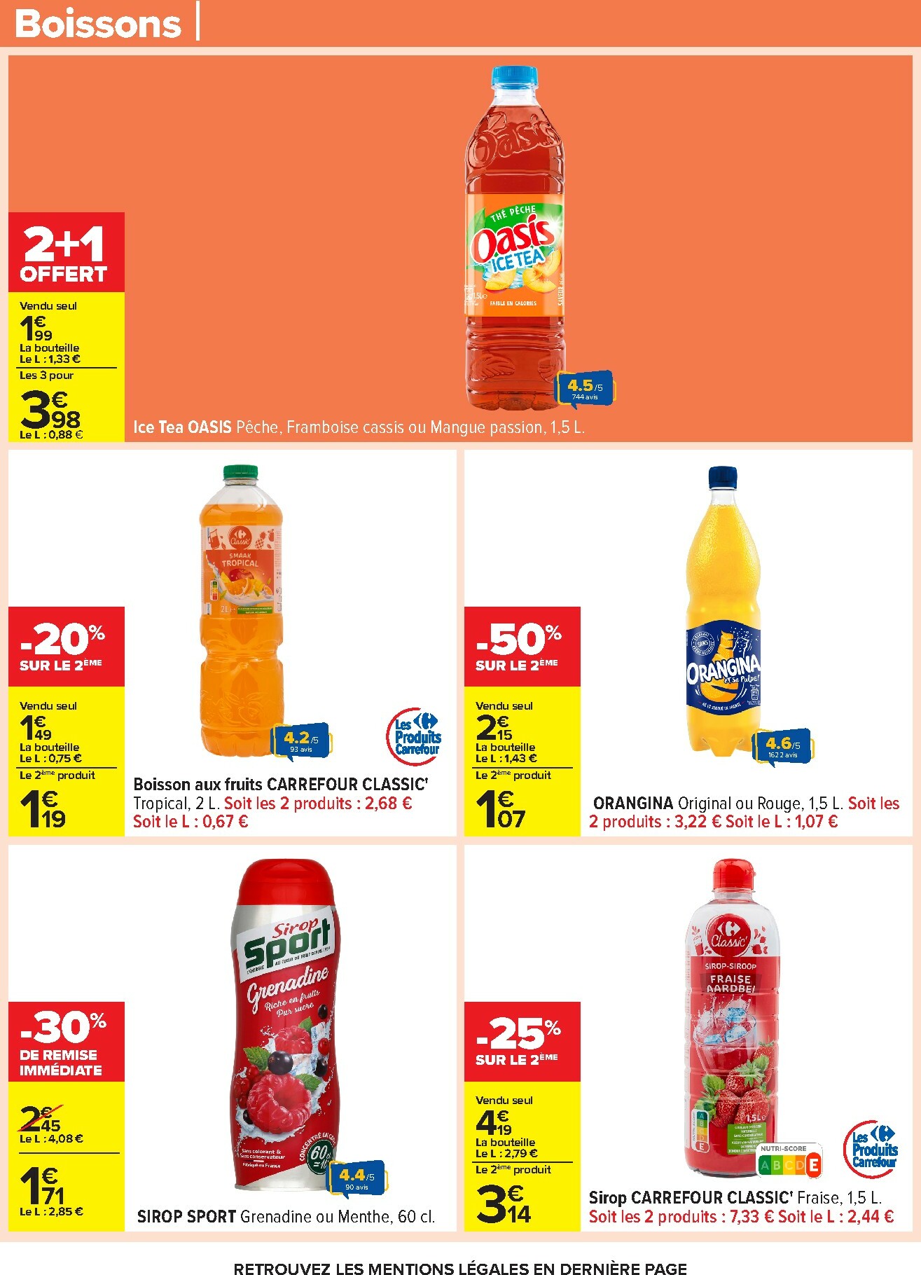 carrefour - Catalogue Carrefour - Alcools, Biéres valable du 28/10 au 10/11 - page: 42 carrefour - Catalogue Carrefour - Alcools, Biéres valable du 28/10 au 10/11 - page: 42