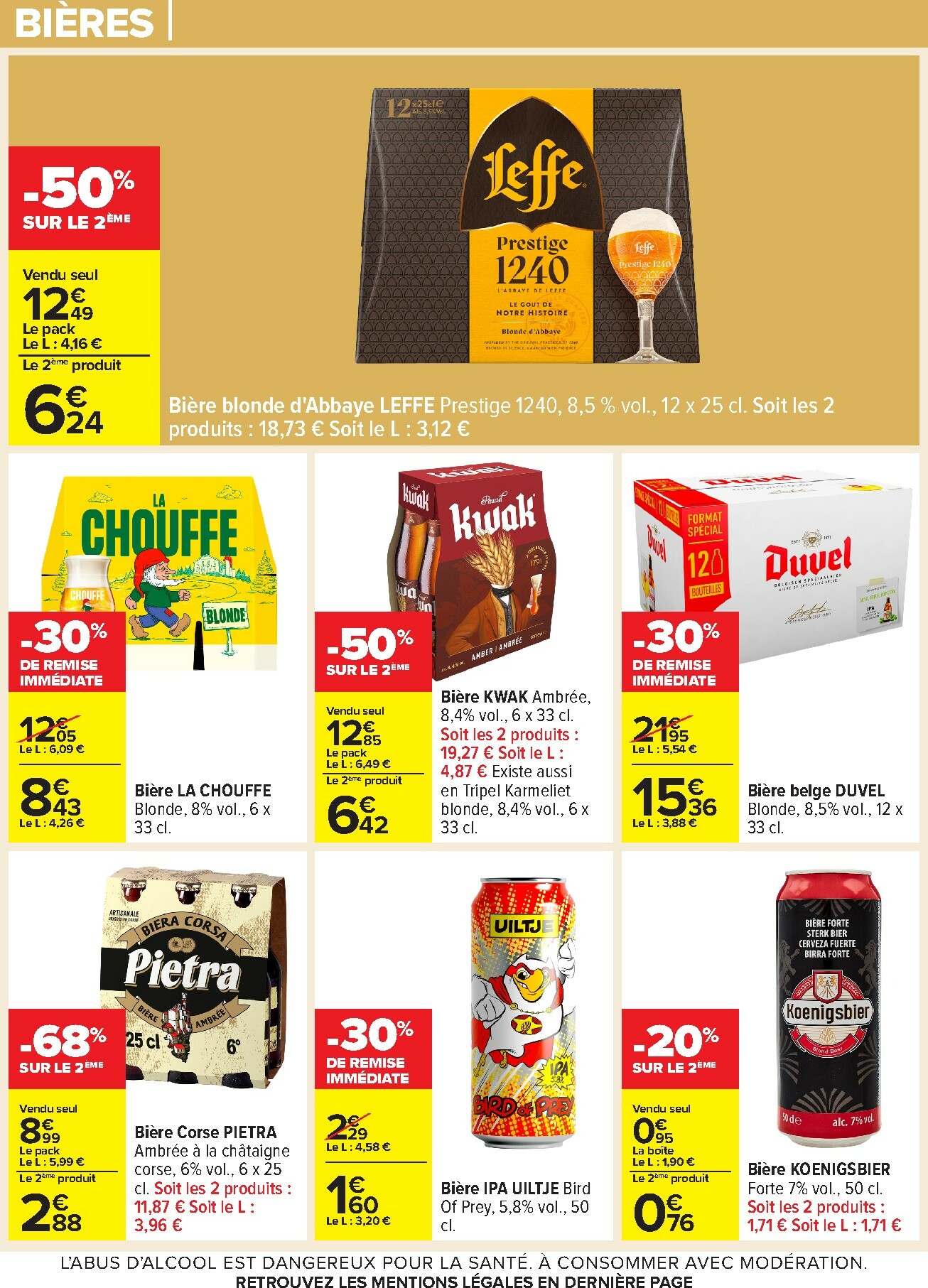 carrefour - Catalogue Carrefour - Alcools, Biéres valable du 28/10 au 10/11 - page: 14 carrefour - Catalogue Carrefour - Alcools, Biéres valable du 28/10 au 10/11 - page: 14