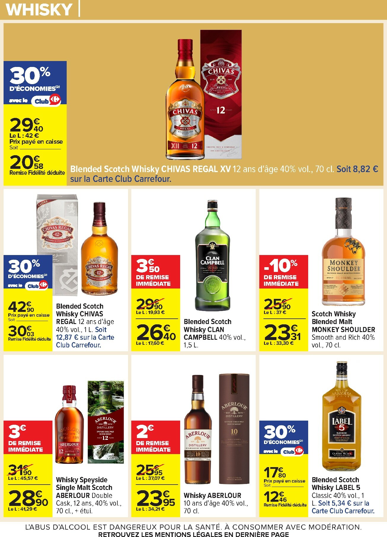 carrefour - Catalogue Carrefour - Alcools, Biéres valable du 28/10 au 10/11 - page: 8 carrefour - Catalogue Carrefour - Alcools, Biéres valable du 28/10 au 10/11 - page: 8