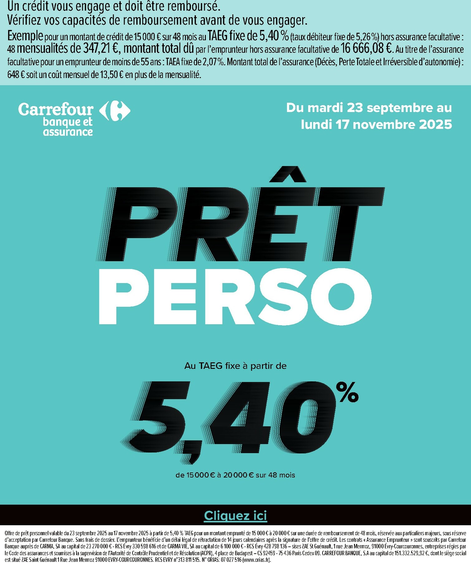 carrefour - Catalogue Carrefour - Gros volumes, petits prix valable du 23/10 au 10/11 - page: 31