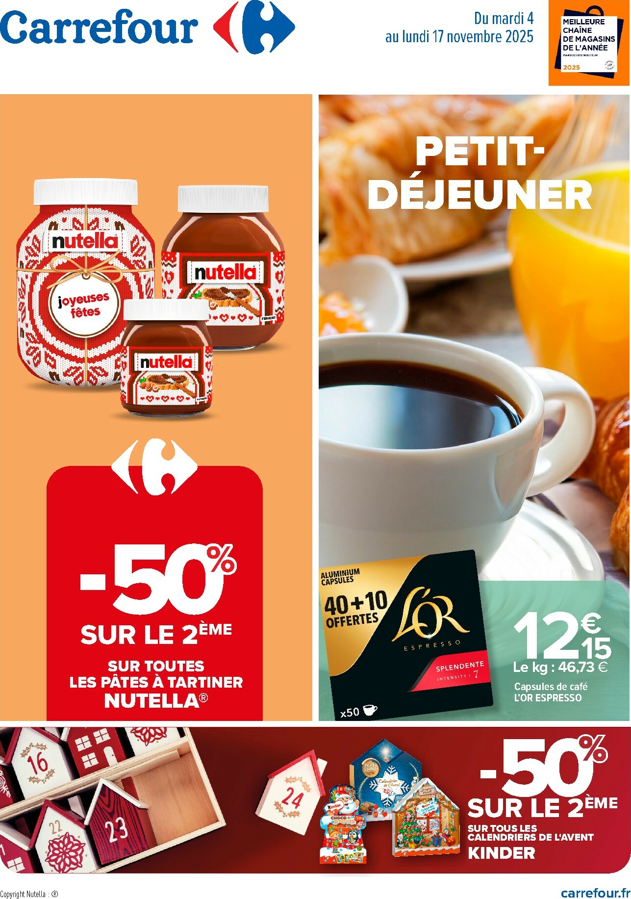 carrefour - Catalogue Carrefour valable du 04/11 au 17/11