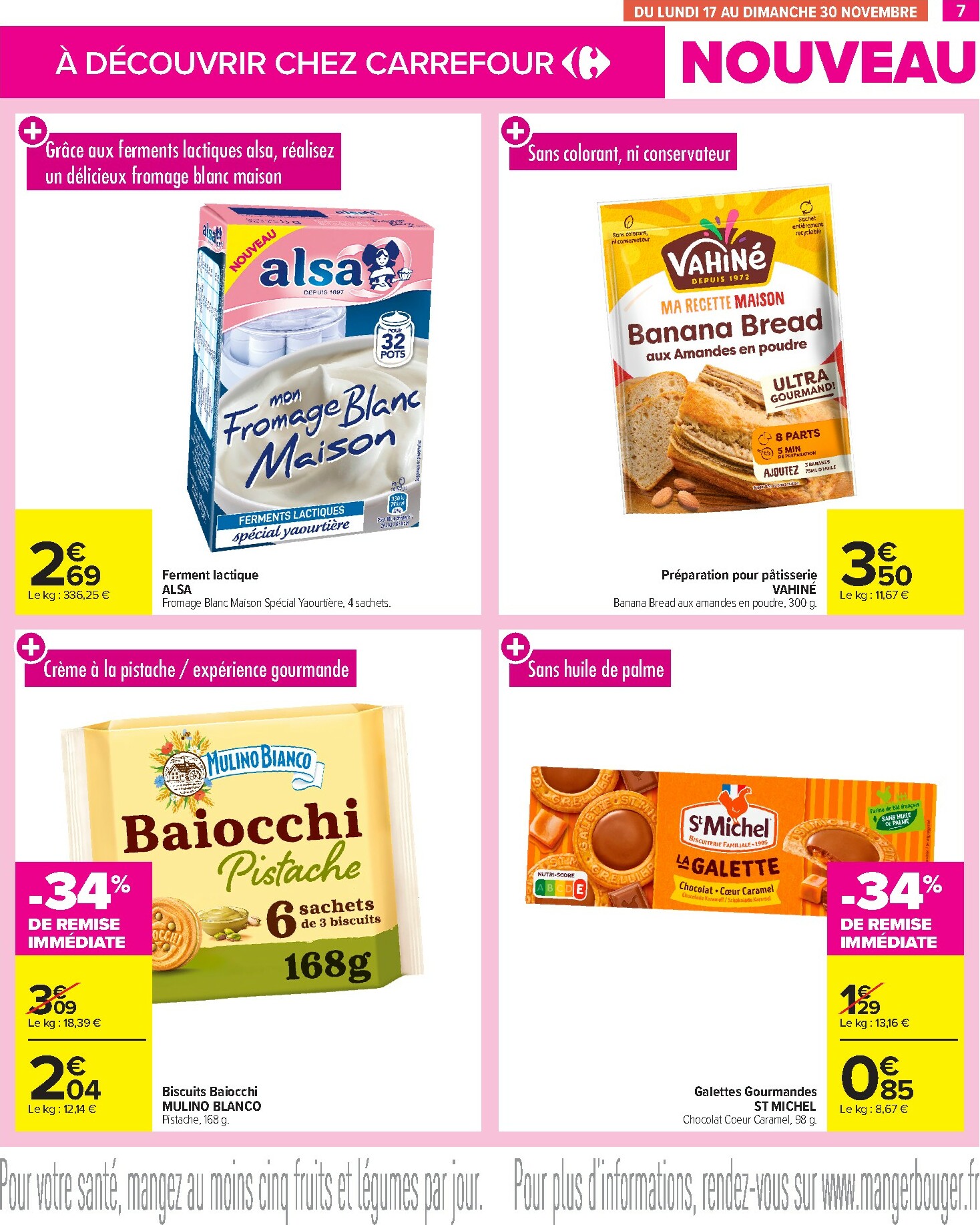 carrefour - Catalogue Carrefour - Les Nouveautés valable du 03/11 au 30/11 - page: 7