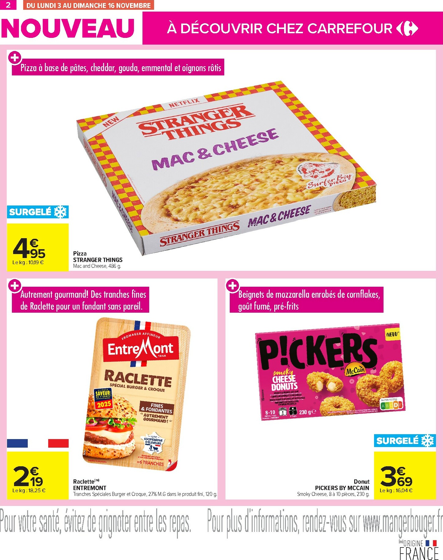 carrefour - Catalogue Carrefour - Les Nouveautés valable du 03/11 au 30/11 - page: 2