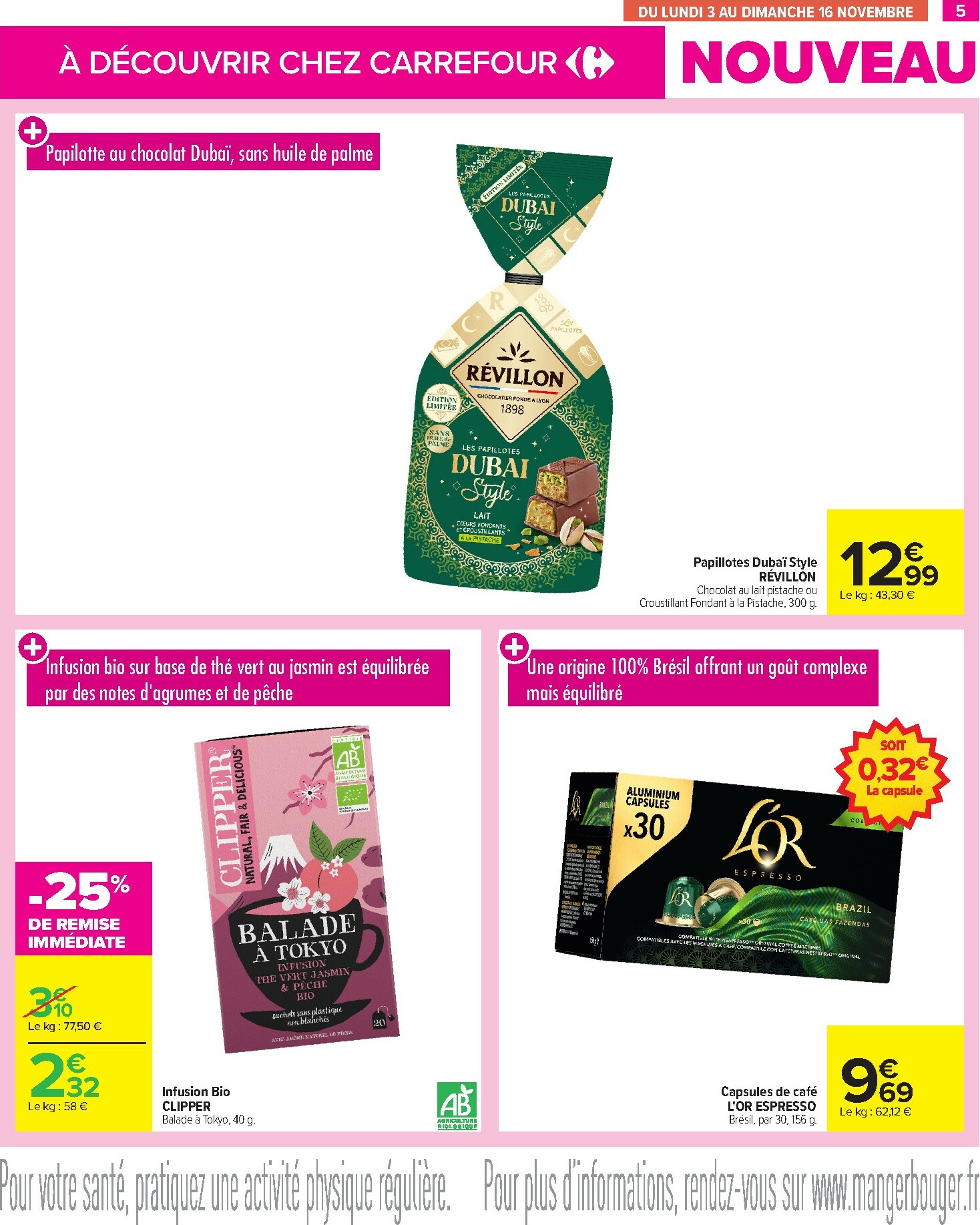 carrefour - Catalogue Carrefour - Les Nouveautés valable du 03/11 au 30/11 - page: 5