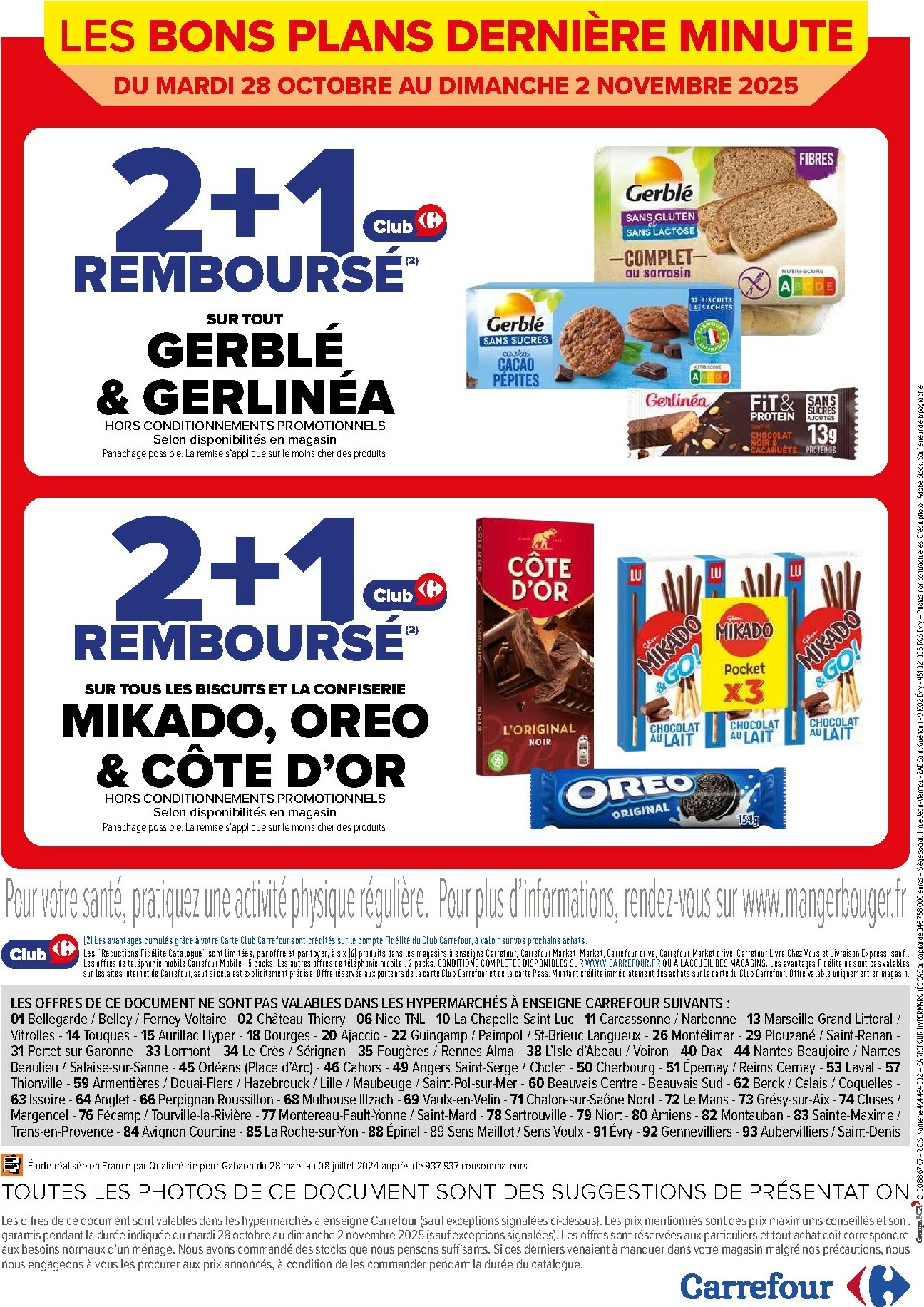 carrefour - Catalogue Carrefour - Les Bons Plans Derniére Minute valable du 28/10 au 02/11 - page: 2