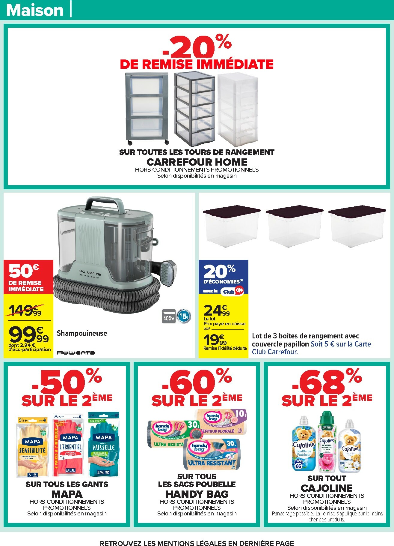 carrefour - Catalogue Carrefour valable du 11/11 au 24/11 - page: 38