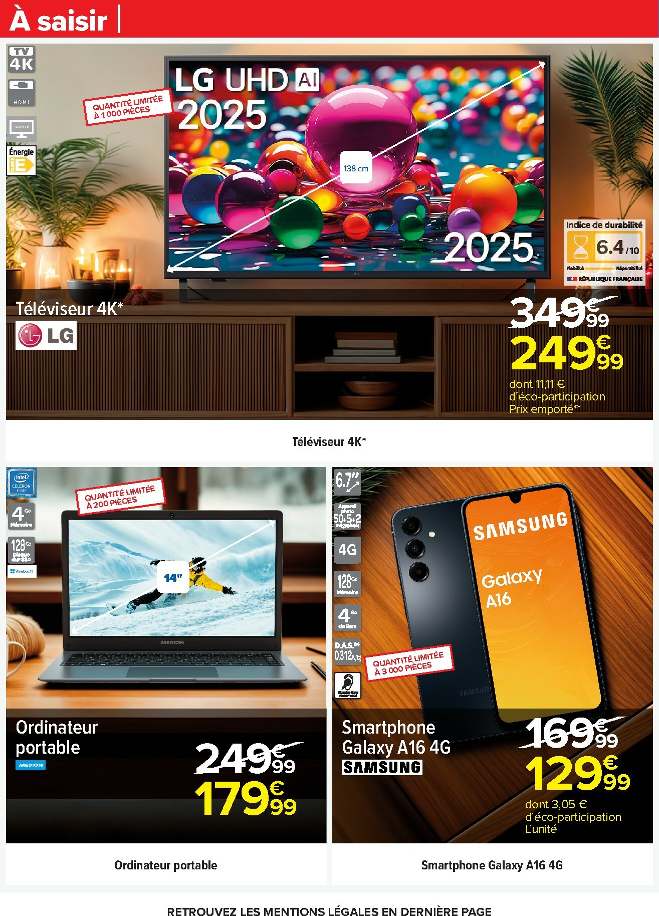 carrefour - Catalogue Carrefour valable du 11/11 au 24/11 - page: 44