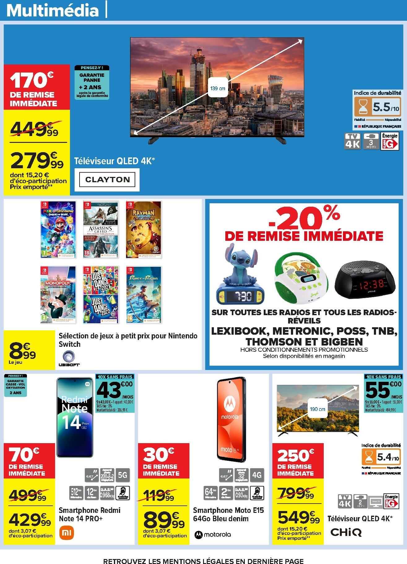 carrefour - Catalogue Carrefour valable du 11/11 au 24/11 - page: 45