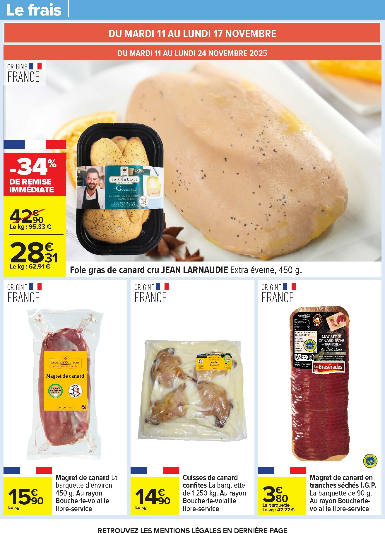carrefour - Catalogue Carrefour valable du 11/11 au 24/11 - page: 14