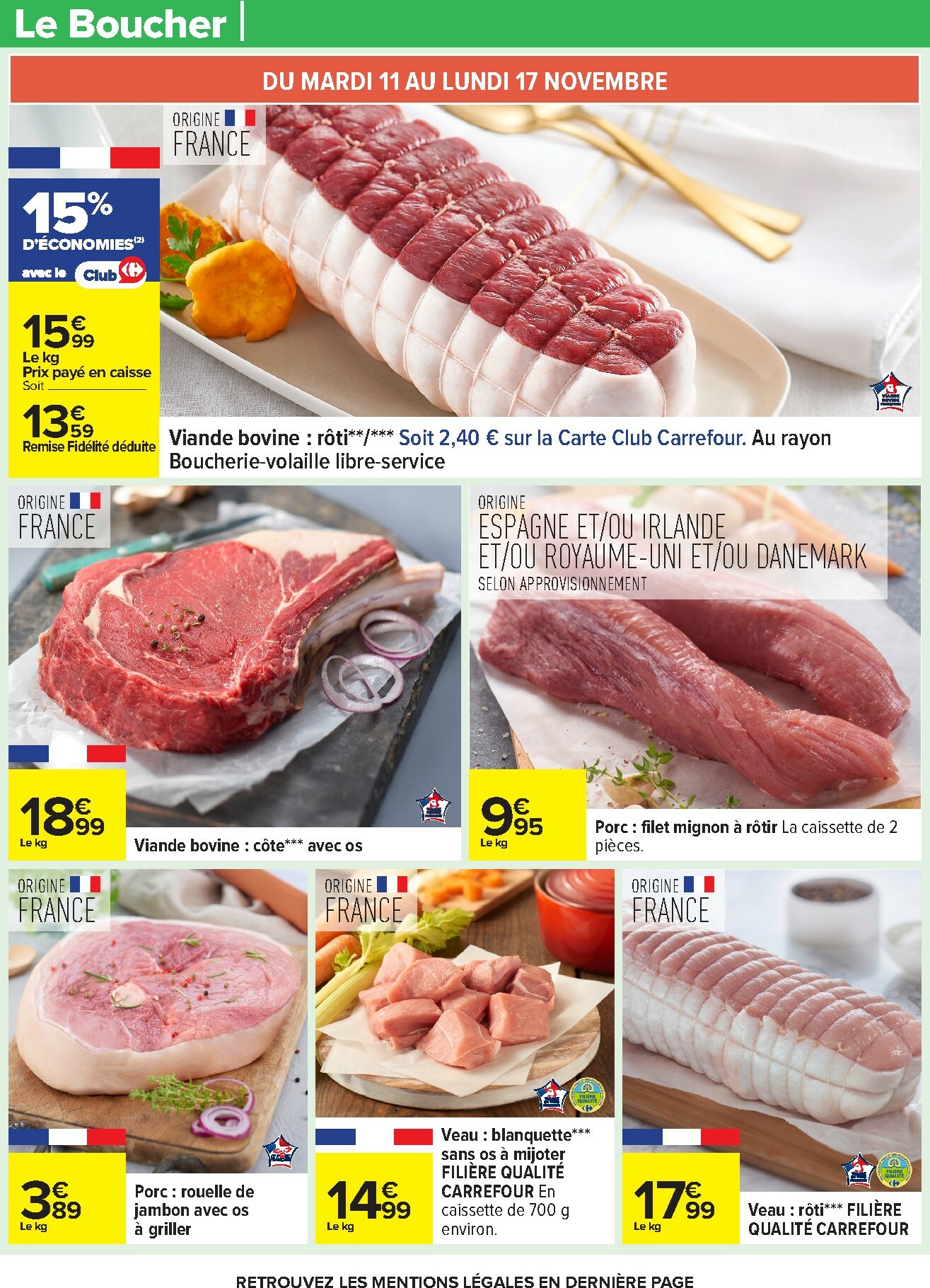 carrefour - Catalogue Carrefour valable du 11/11 au 24/11 - page: 18