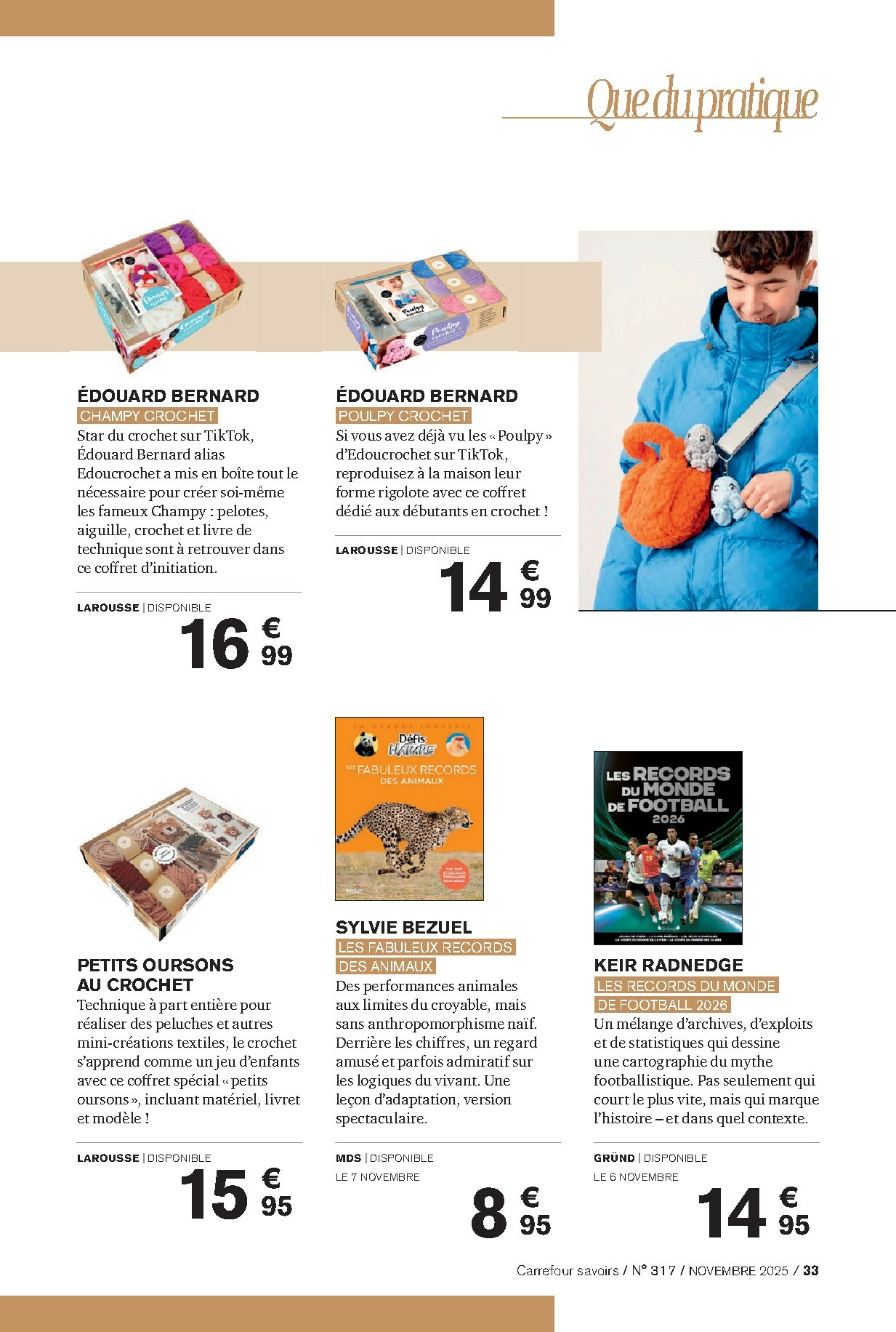 carrefour - Catalogue Carrefour - Culture valable du 01/11 au 30/11 - page: 33