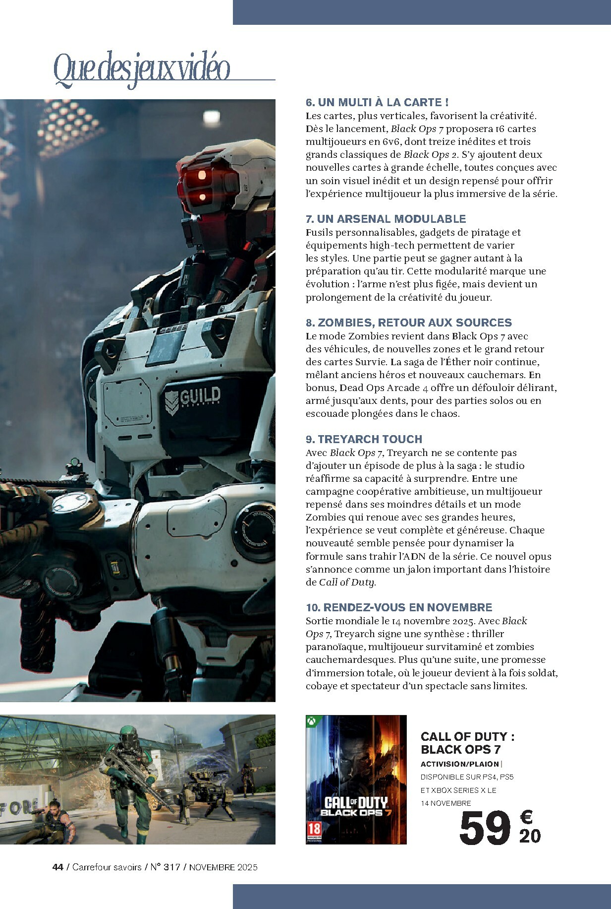 carrefour - Catalogue Carrefour - Culture valable du 01/11 au 30/11 - page: 44