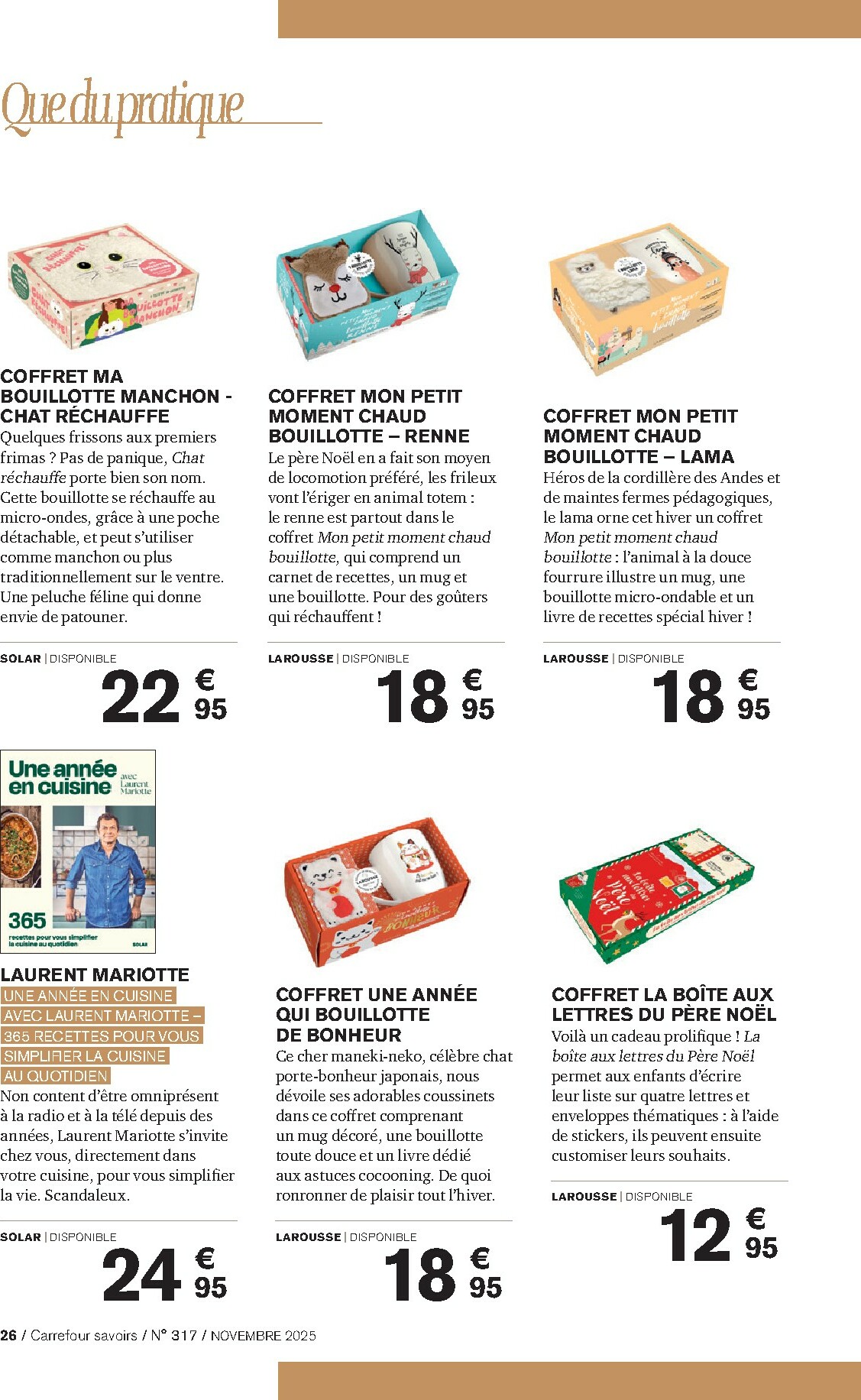 carrefour - Catalogue Carrefour - Culture valable du 01/11 au 30/11 - page: 26