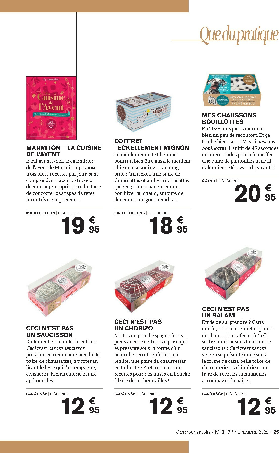 carrefour - Catalogue Carrefour - Culture valable du 01/11 au 30/11 - page: 25