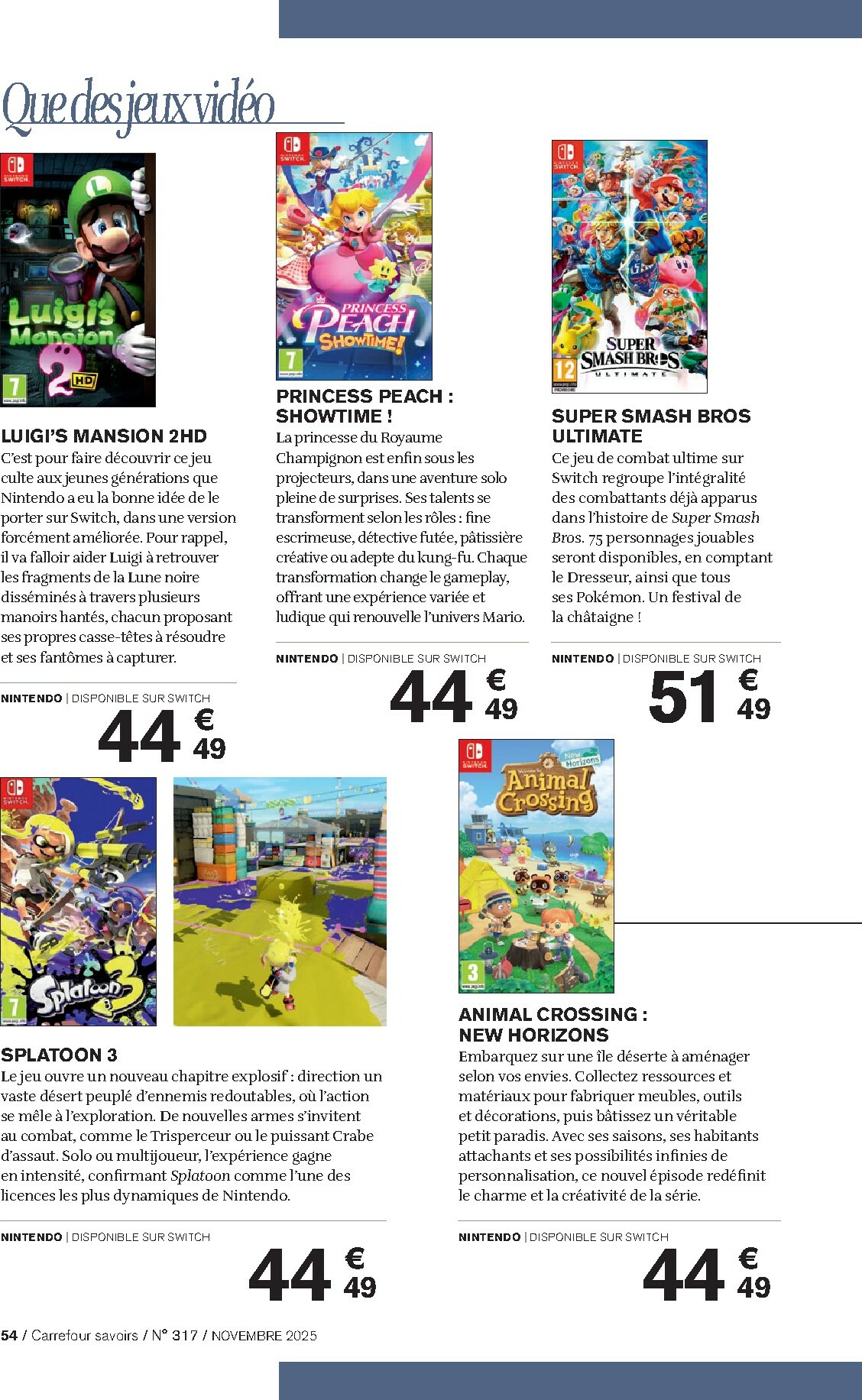 carrefour - Catalogue Carrefour - Culture valable du 01/11 au 30/11 - page: 54