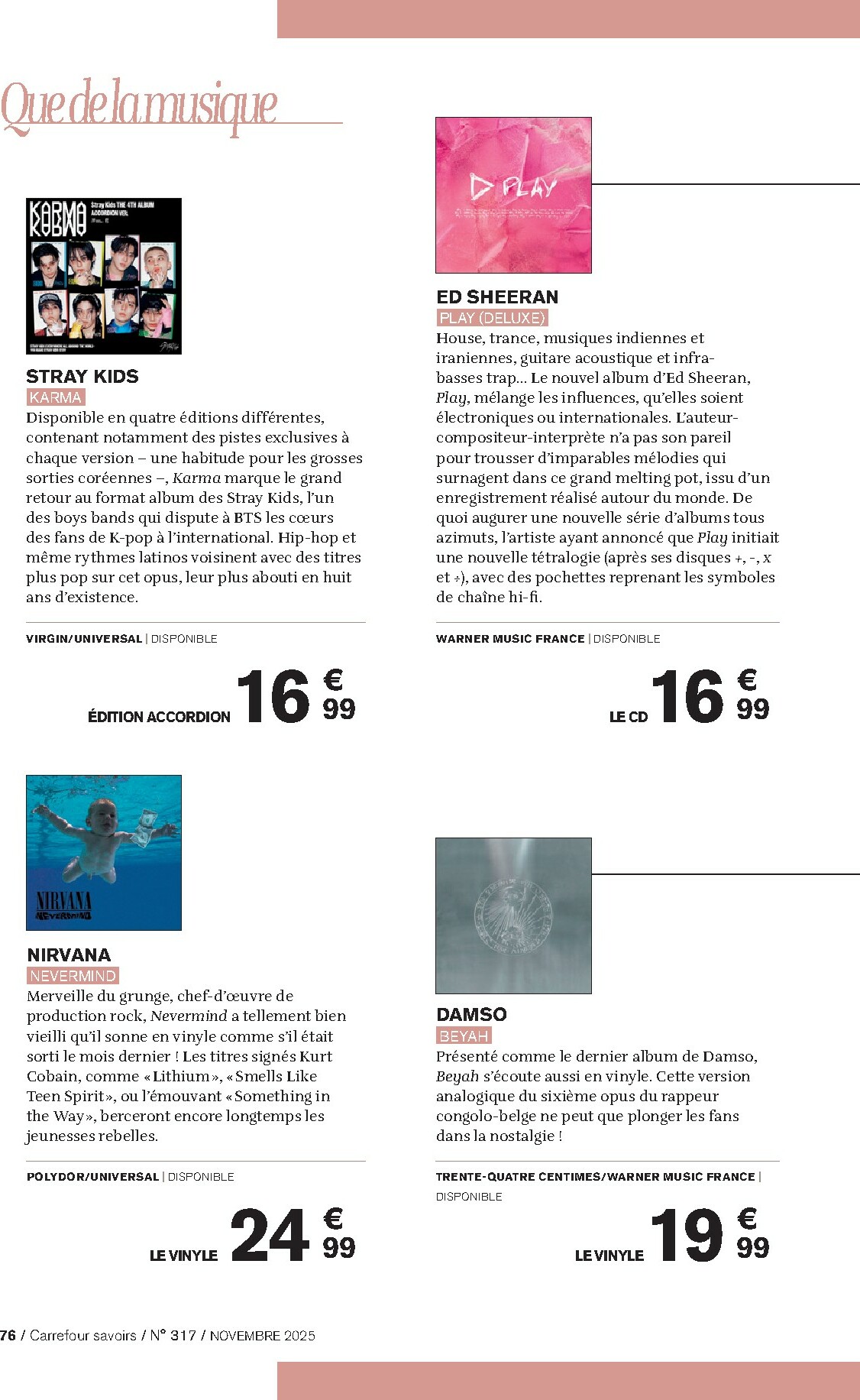 carrefour - Catalogue Carrefour - Culture valable du 01/11 au 30/11 - page: 76