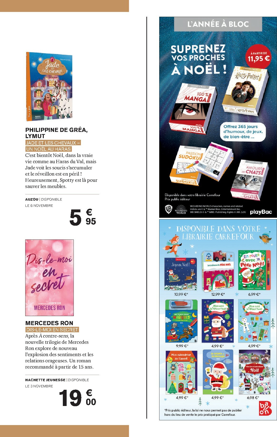 carrefour - Catalogue Carrefour - Culture valable du 01/11 au 30/11 - page: 19