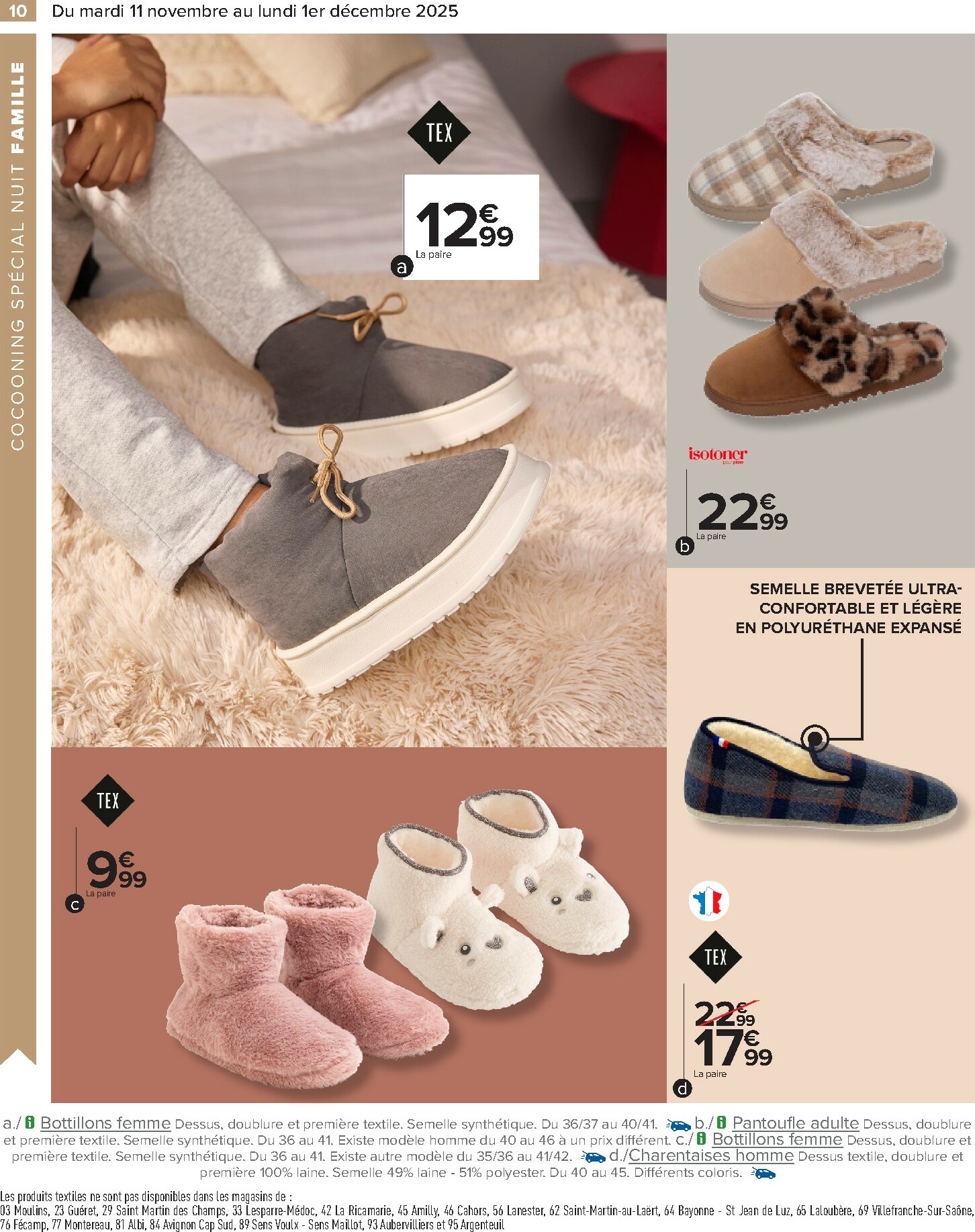 carrefour - Catalogue Carrefour - Textile valable du 11/11 au 01/12 - page: 12