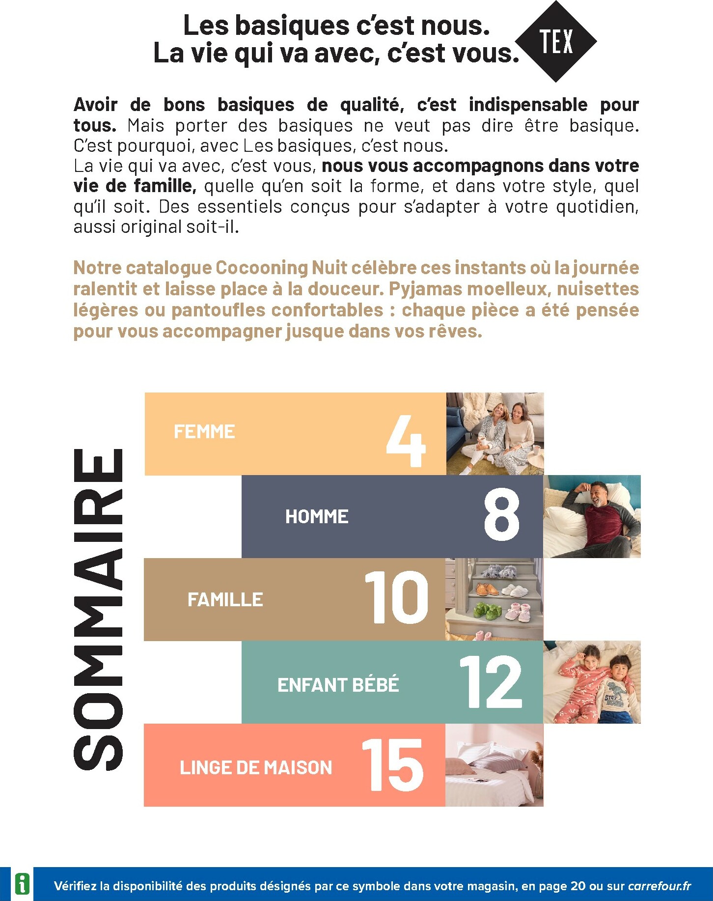 carrefour - Catalogue Carrefour - Textile valable du 11/11 au 01/12 - page: 4