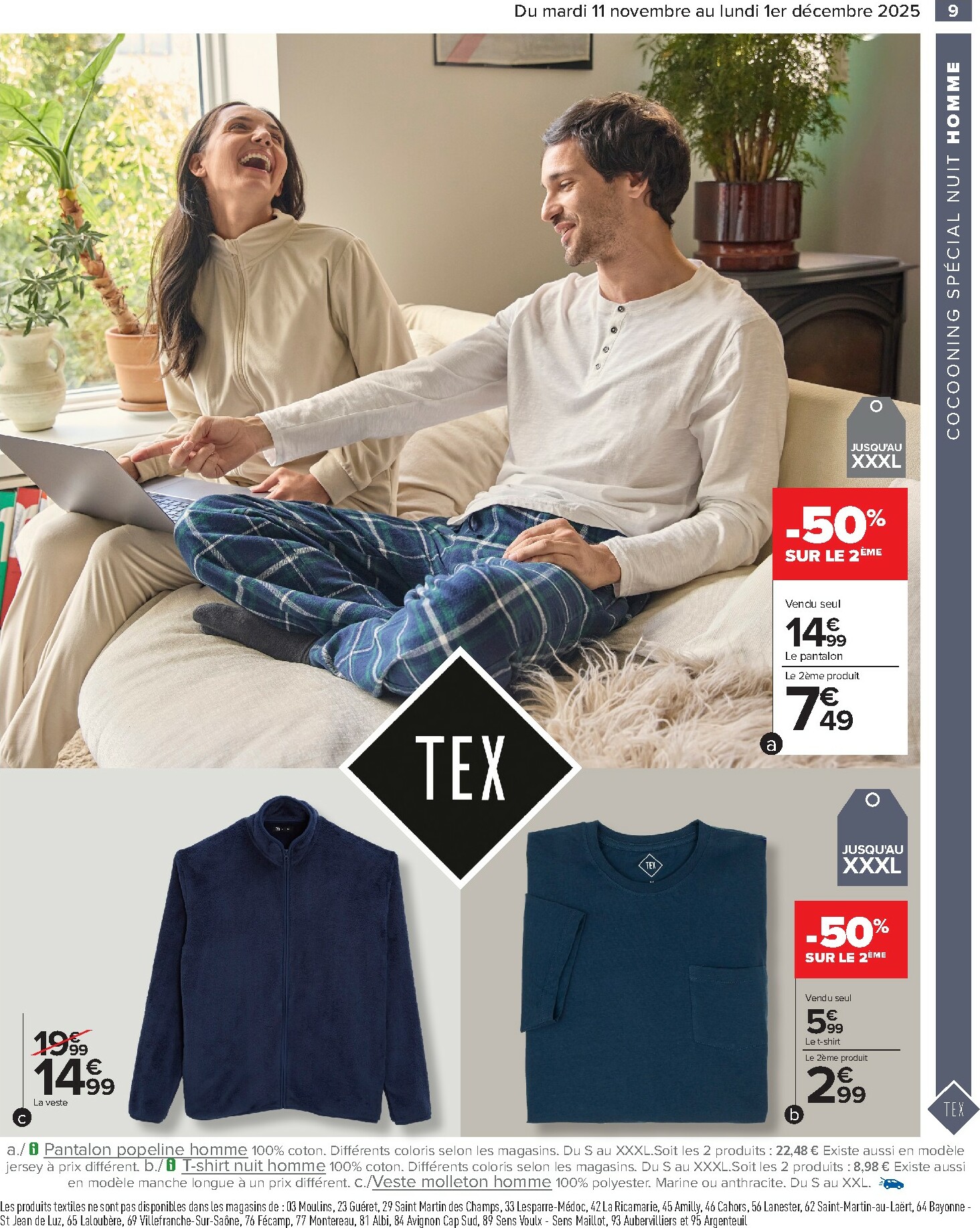 carrefour - Catalogue Carrefour - Textile valable du 11/11 au 01/12 - page: 11