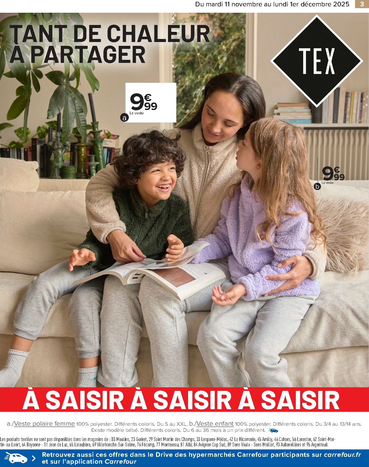 carrefour - Catalogue Carrefour - Textile valable du 11/11 au 01/12 - page: 5