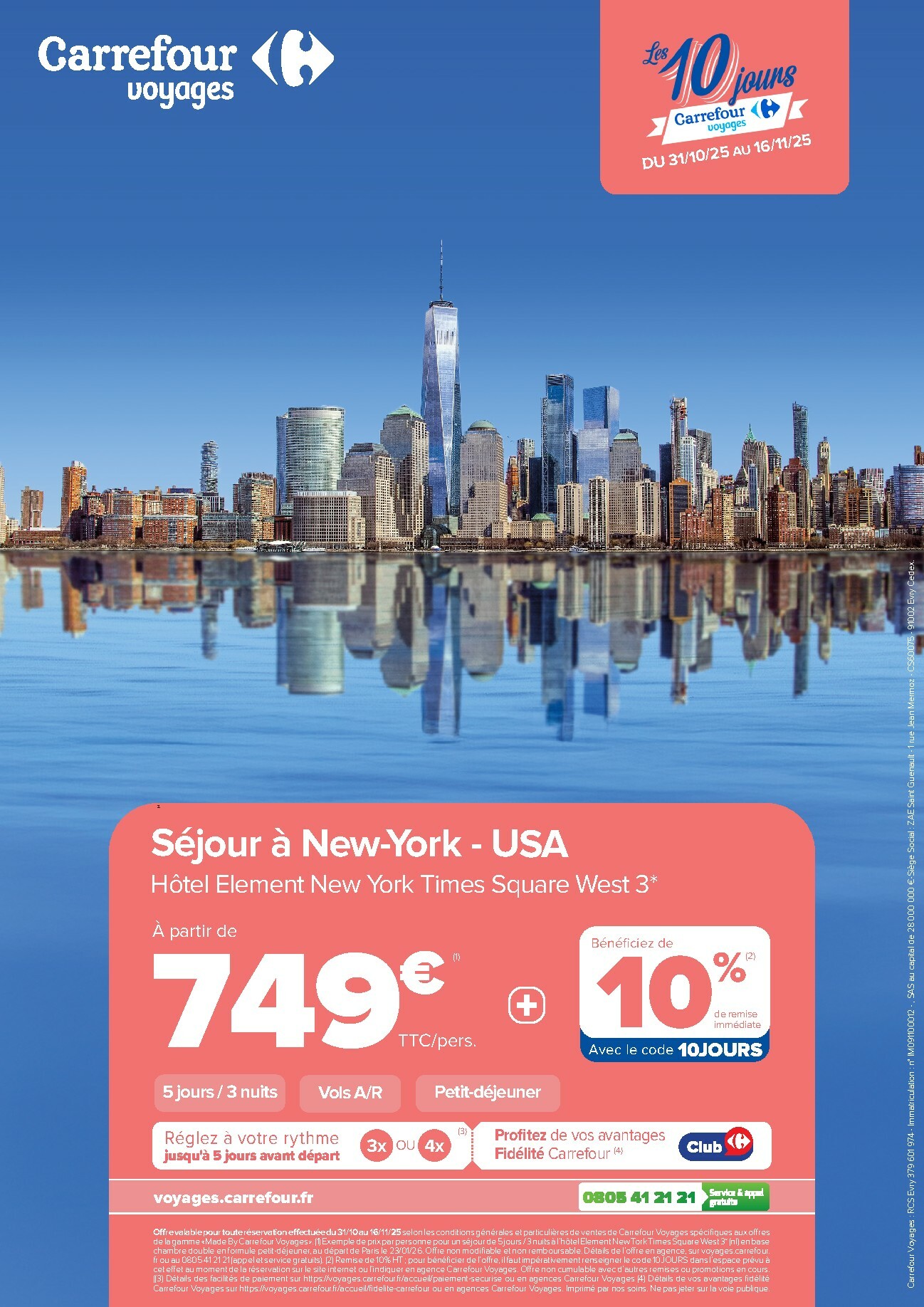 carrefour - Catalogue Carrefour - Voyagez valable du 31/10 au 16/11 - page: 8