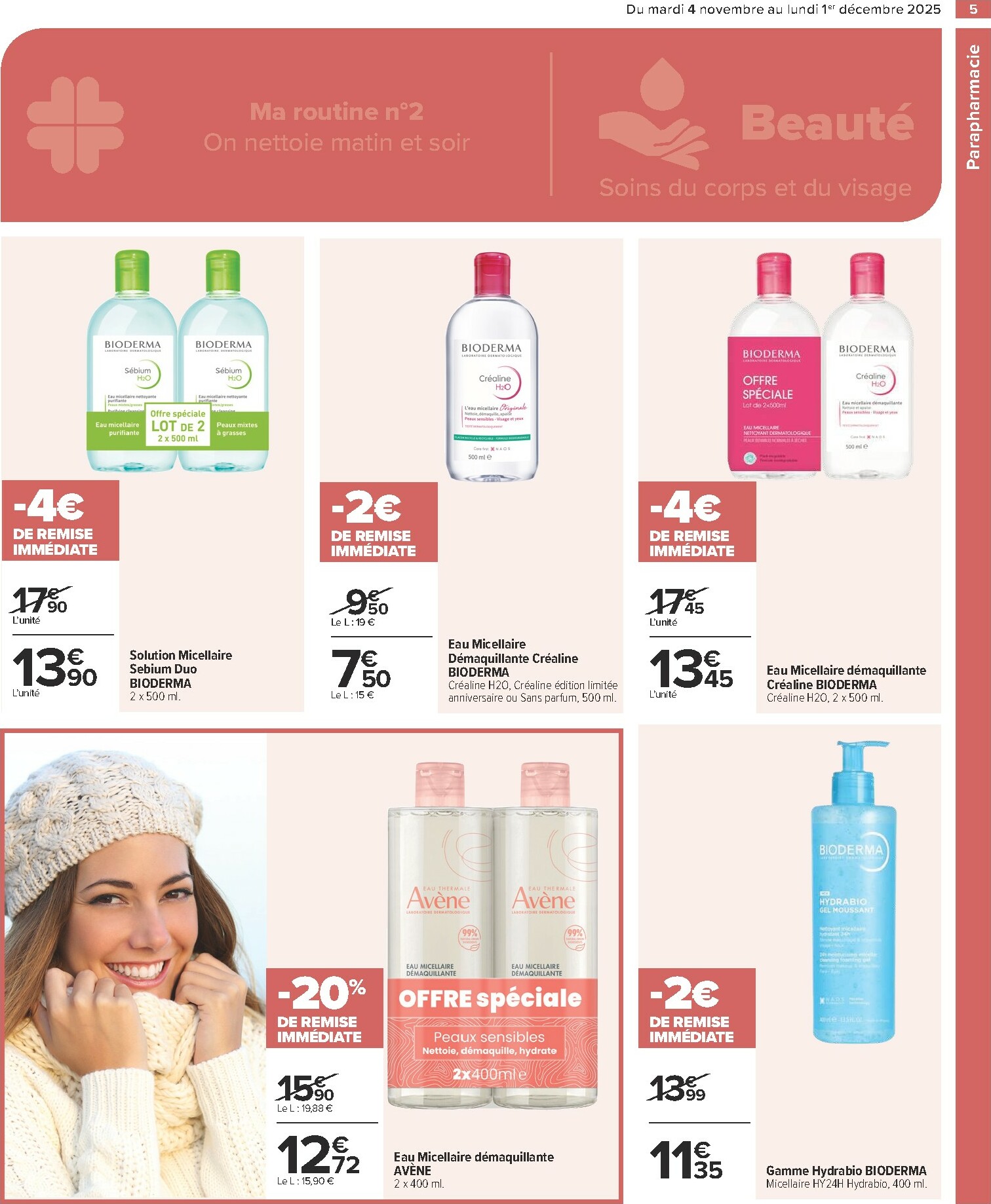 carrefour - Catalogue Carrefour - Parapharmacie valable du 04/11 au 01/12 - page: 5