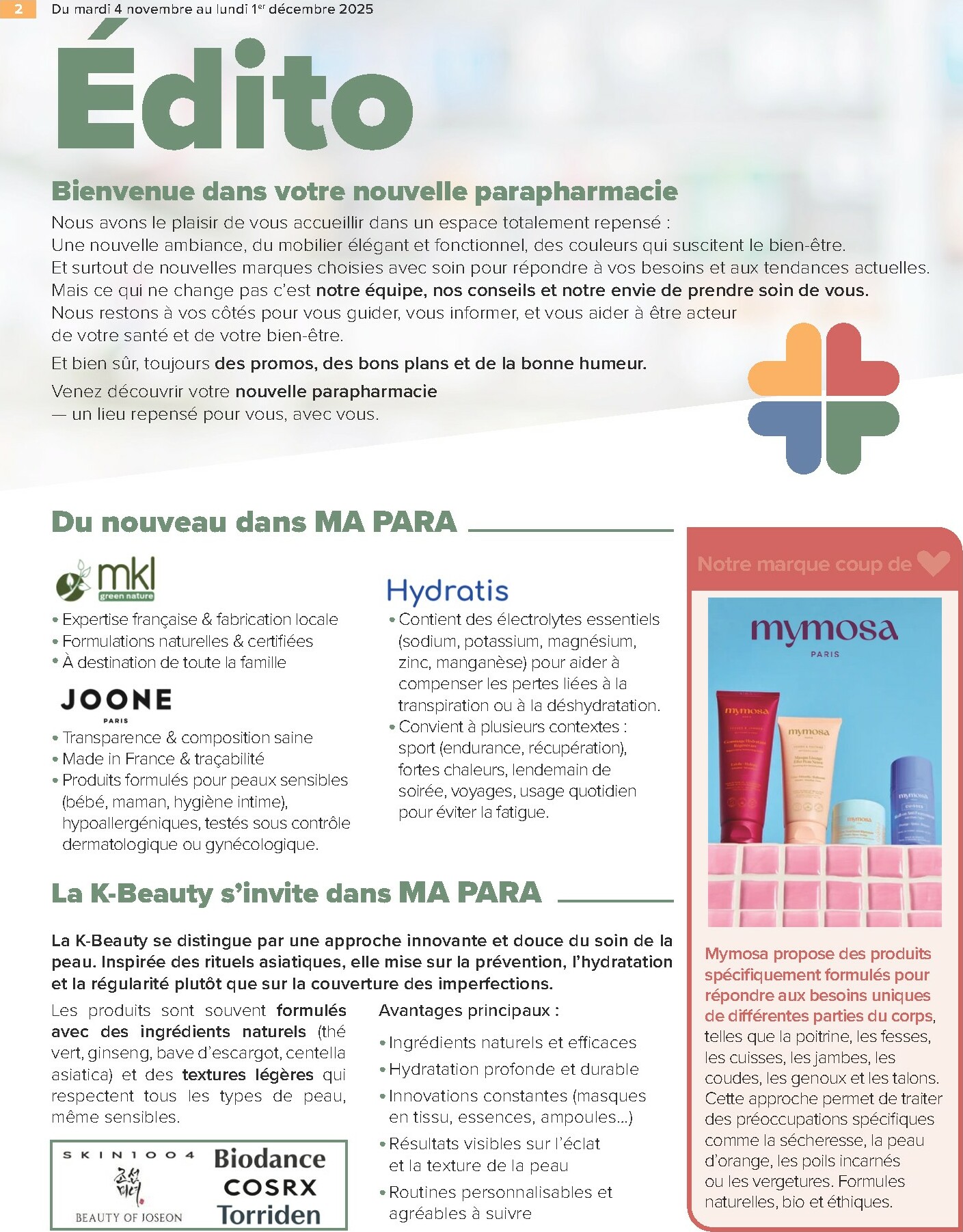 carrefour - Catalogue Carrefour - Parapharmacie valable du 04/11 au 01/12 - page: 2