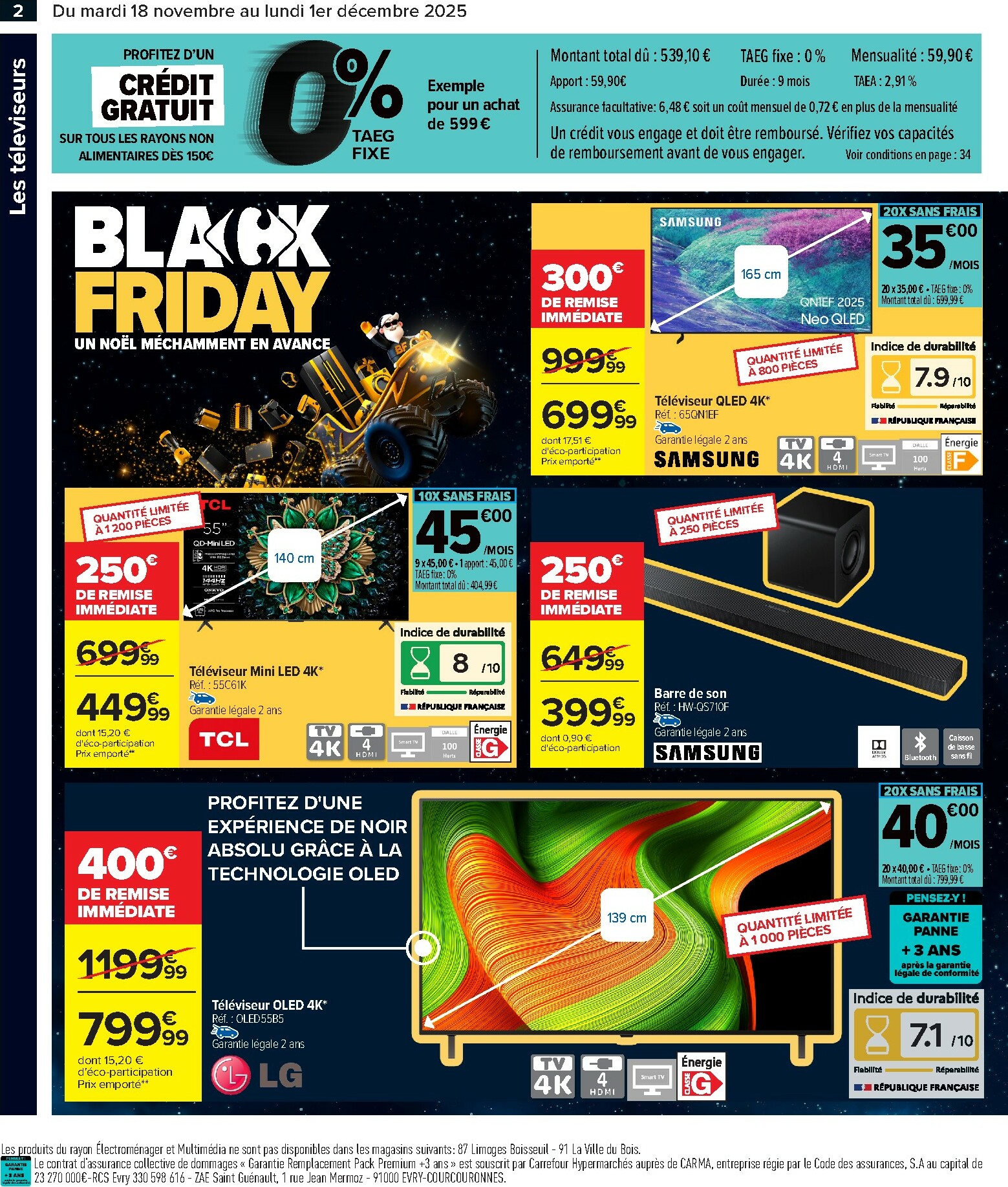 carrefour - Catalogue Carrefour - Black Friday valable du 18/11 au 01/12 - page: 4