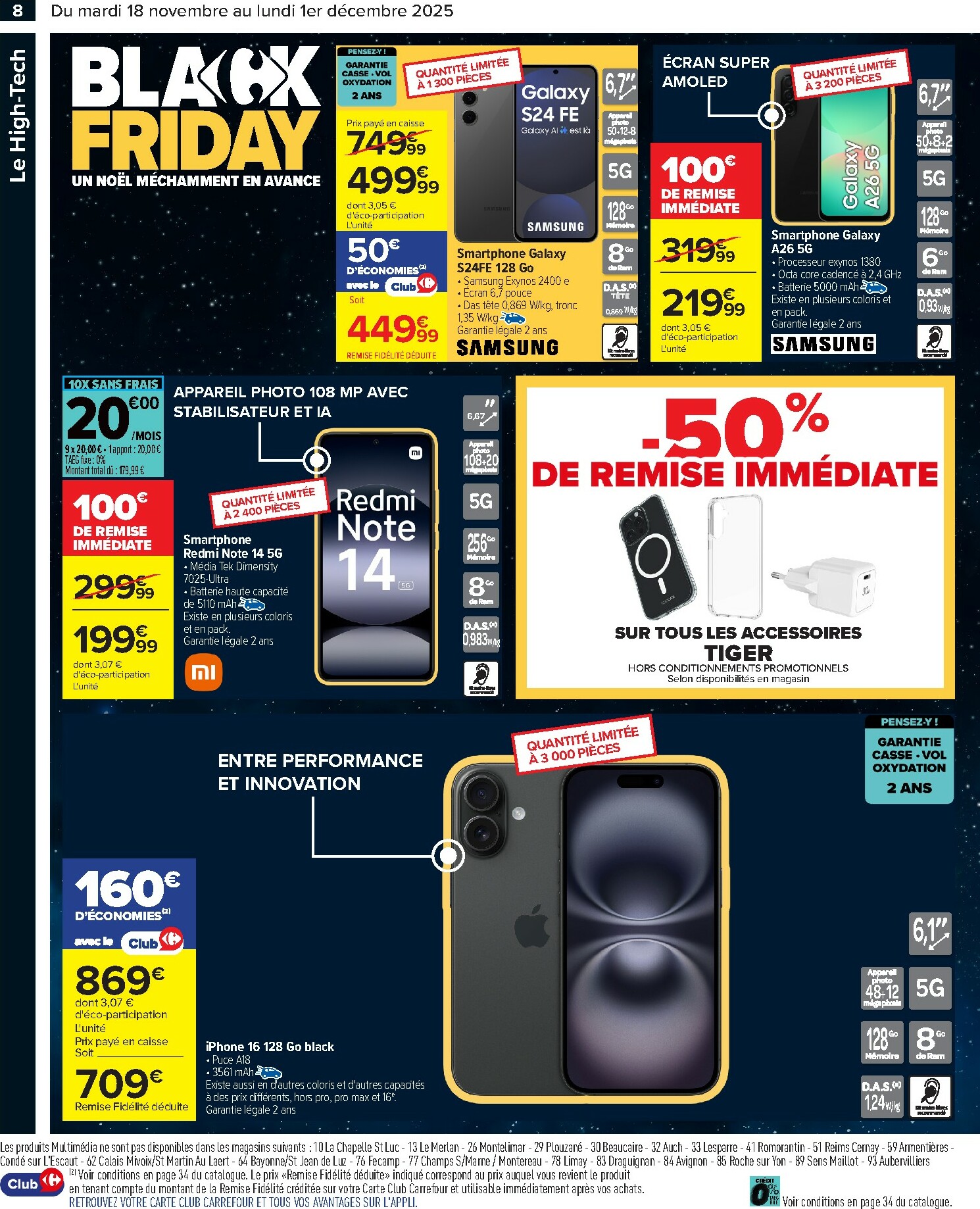 carrefour - Catalogue Carrefour - Black Friday valable du 18/11 au 01/12 - page: 10