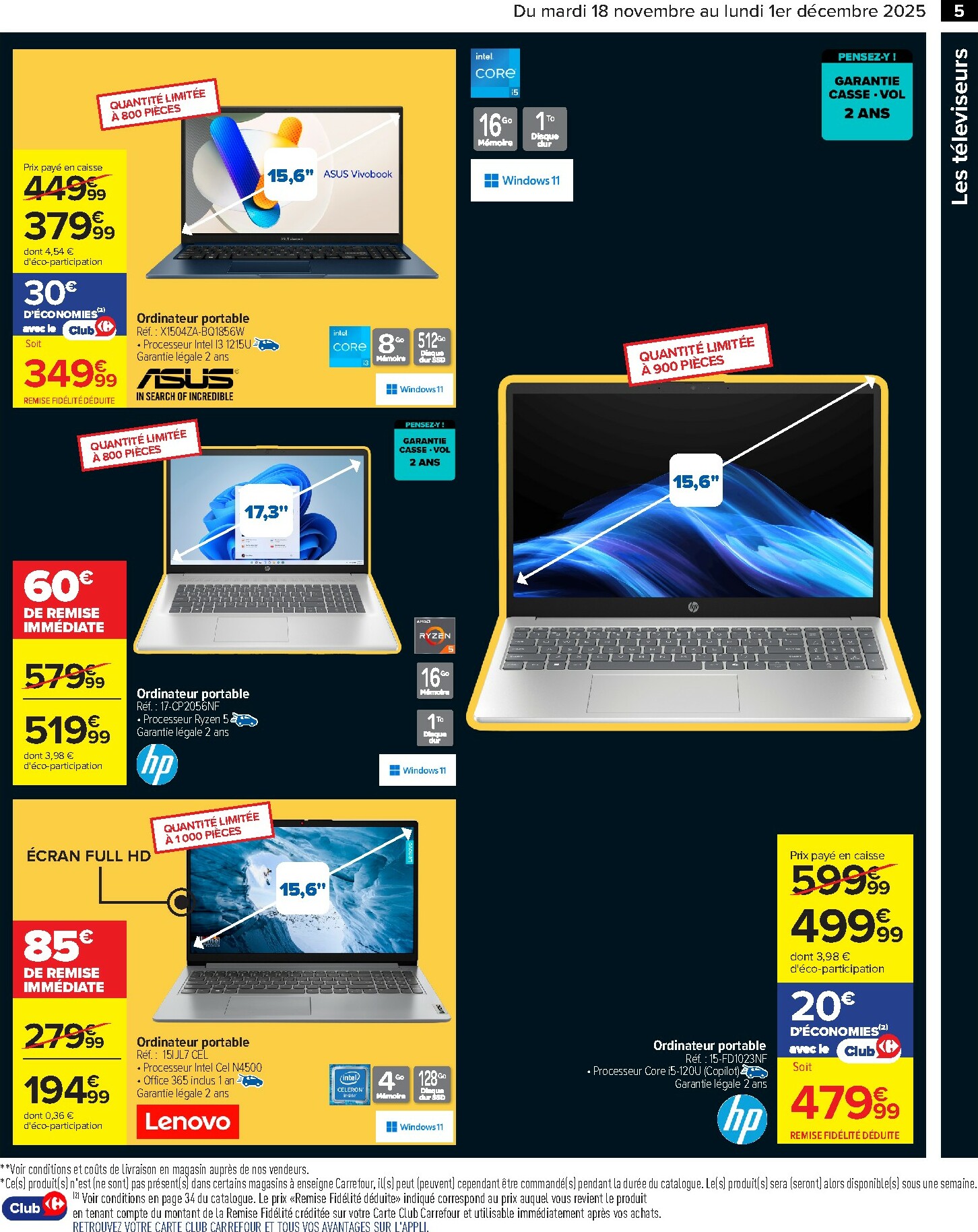carrefour - Catalogue Carrefour - Black Friday valable du 18/11 au 01/12 - page: 7