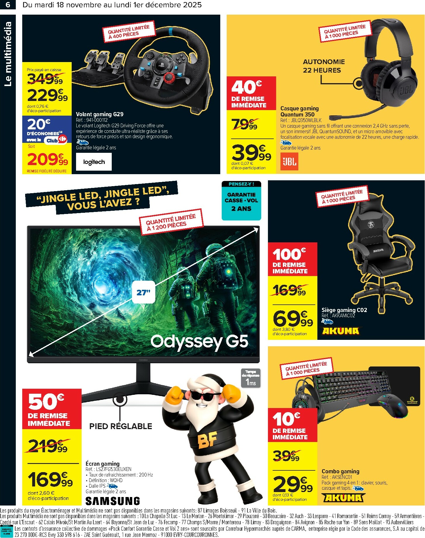 carrefour - Catalogue Carrefour - Black Friday valable du 18/11 au 01/12 - page: 8