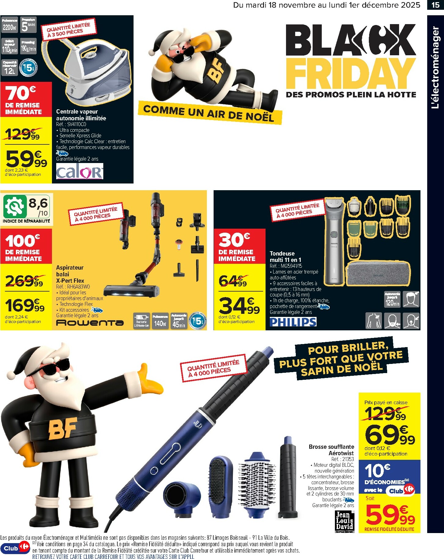 carrefour - Catalogue Carrefour - Black Friday valable du 18/11 au 01/12 - page: 17