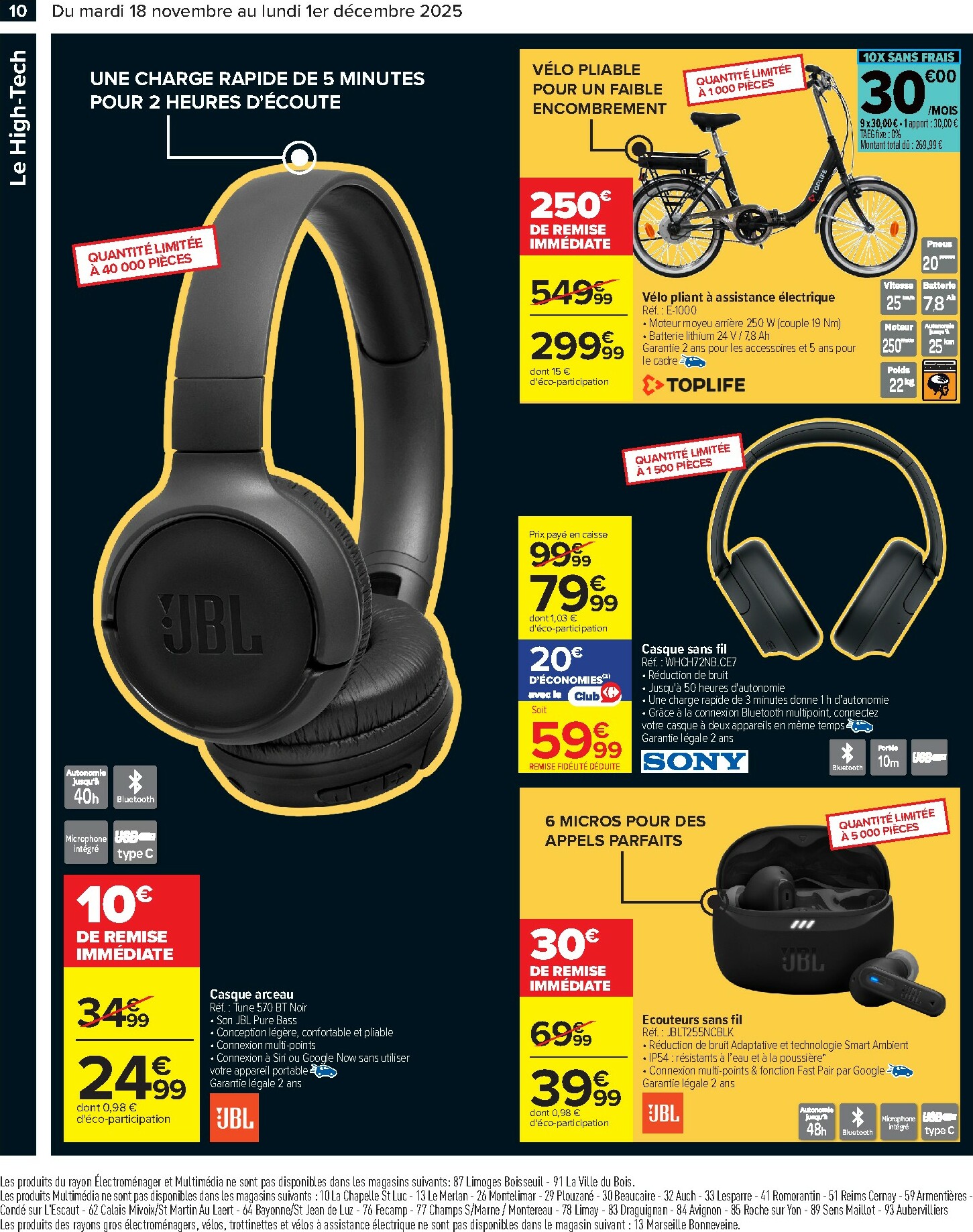 carrefour - Catalogue Carrefour - Black Friday valable du 18/11 au 01/12 - page: 12