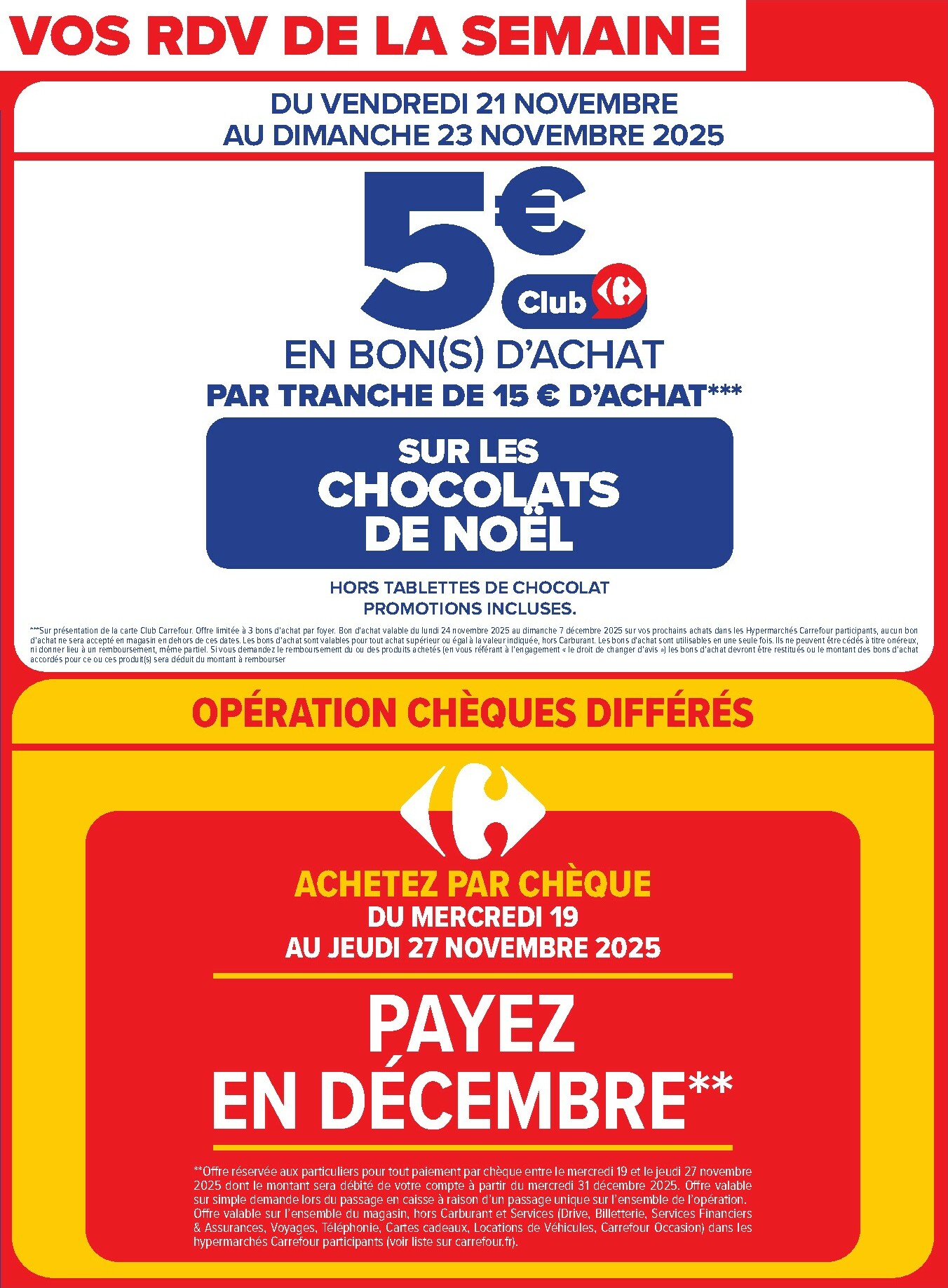 carrefour - Catalogue Carrefour valable du 18/11 au 01/12 - page: 5