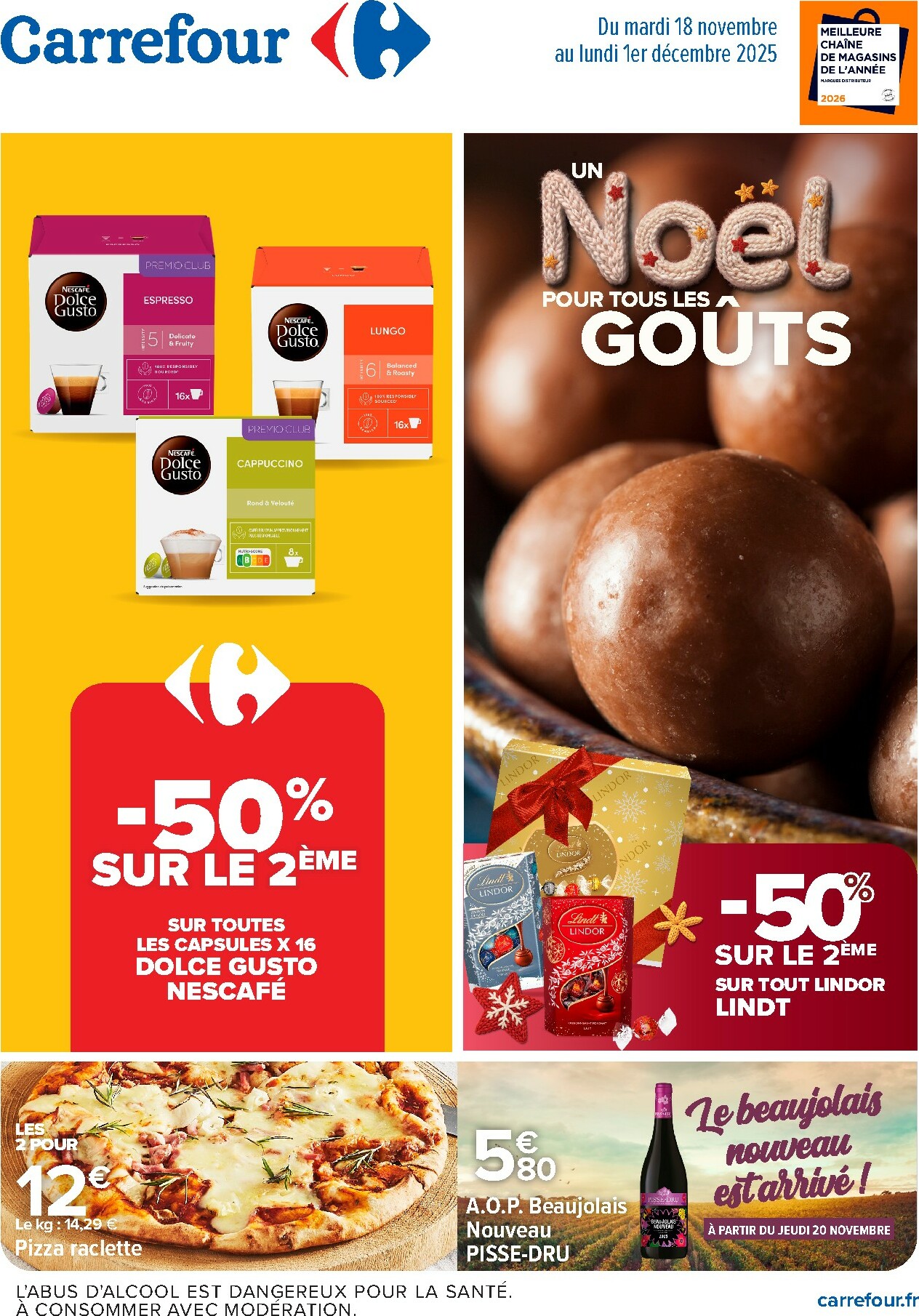 carrefour - Catalogue Carrefour valable du 18/11 au 01/12