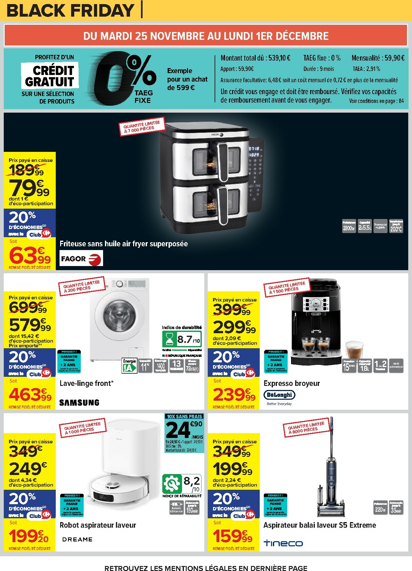 carrefour - Catalogue Carrefour - Black Friday valable du 25/11 au 08/12 - page: 3