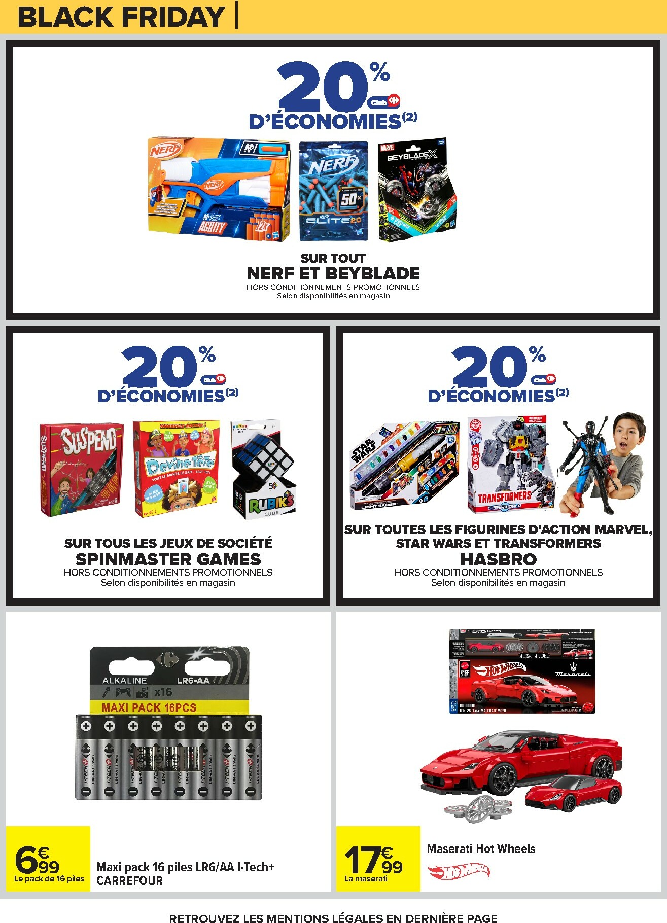 carrefour - Catalogue Carrefour - Black Friday valable du 25/11 au 08/12 - page: 11