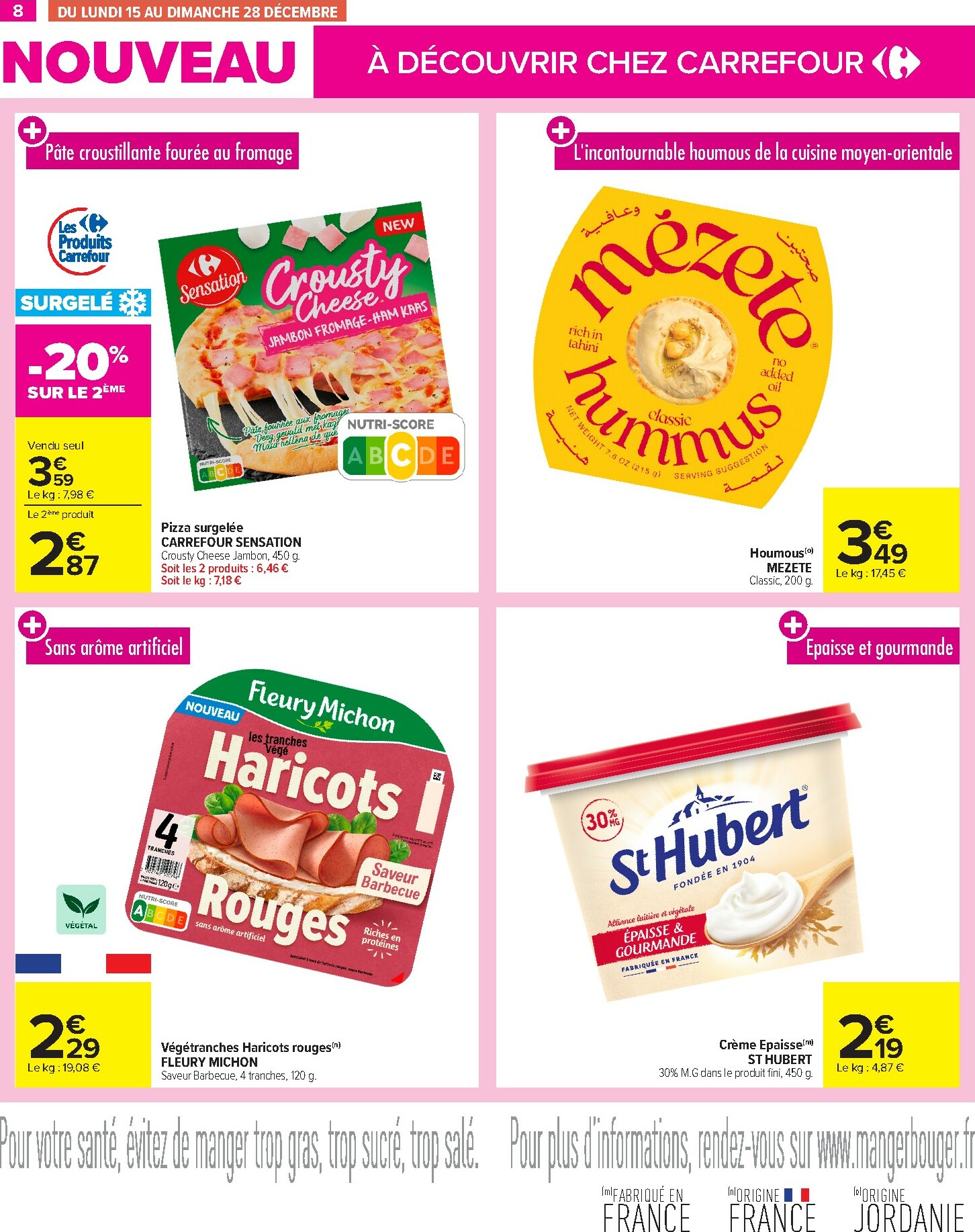 carrefour - Catalogue Carrefour - Les Nouveautés valable du 01/12 au 28/12 - page: 8