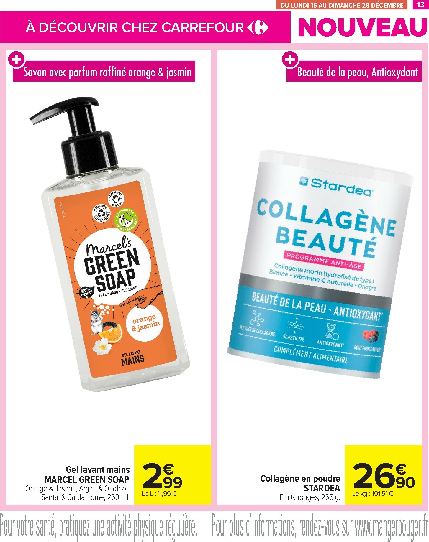 carrefour - Catalogue Carrefour - Les Nouveautés valable du 01/12 au 28/12 - page: 13