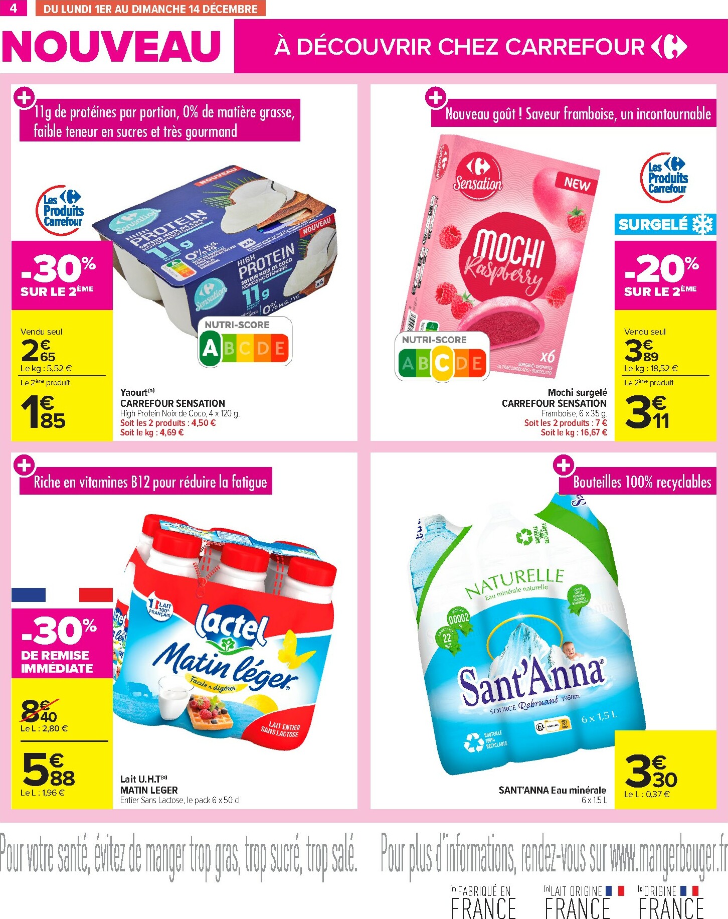 carrefour - Catalogue Carrefour - Les Nouveautés valable du 01/12 au 28/12 - page: 4