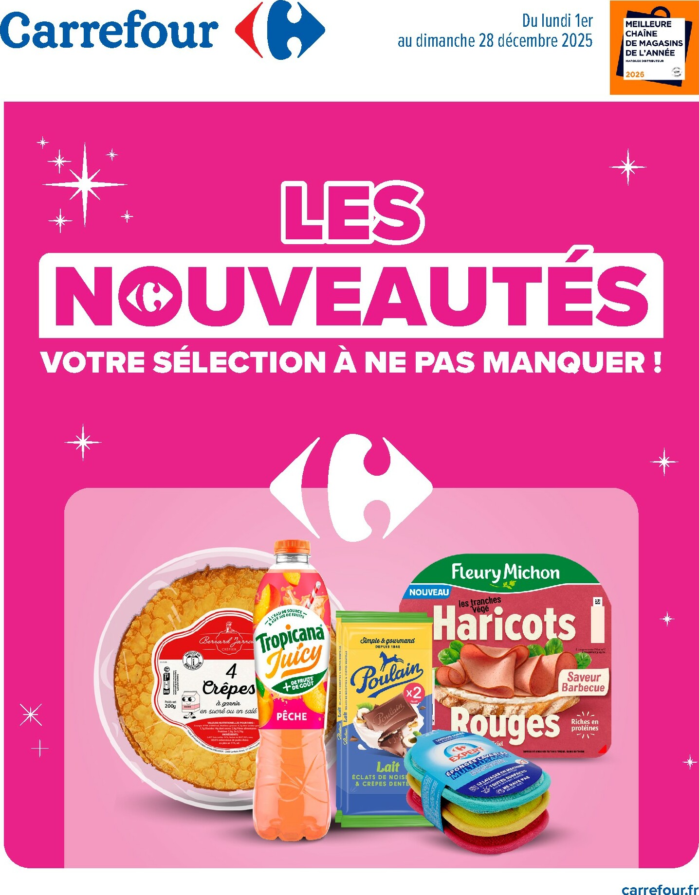 carrefour - Catalogue Carrefour - Les Nouveautés valable du 01/12 au 28/12