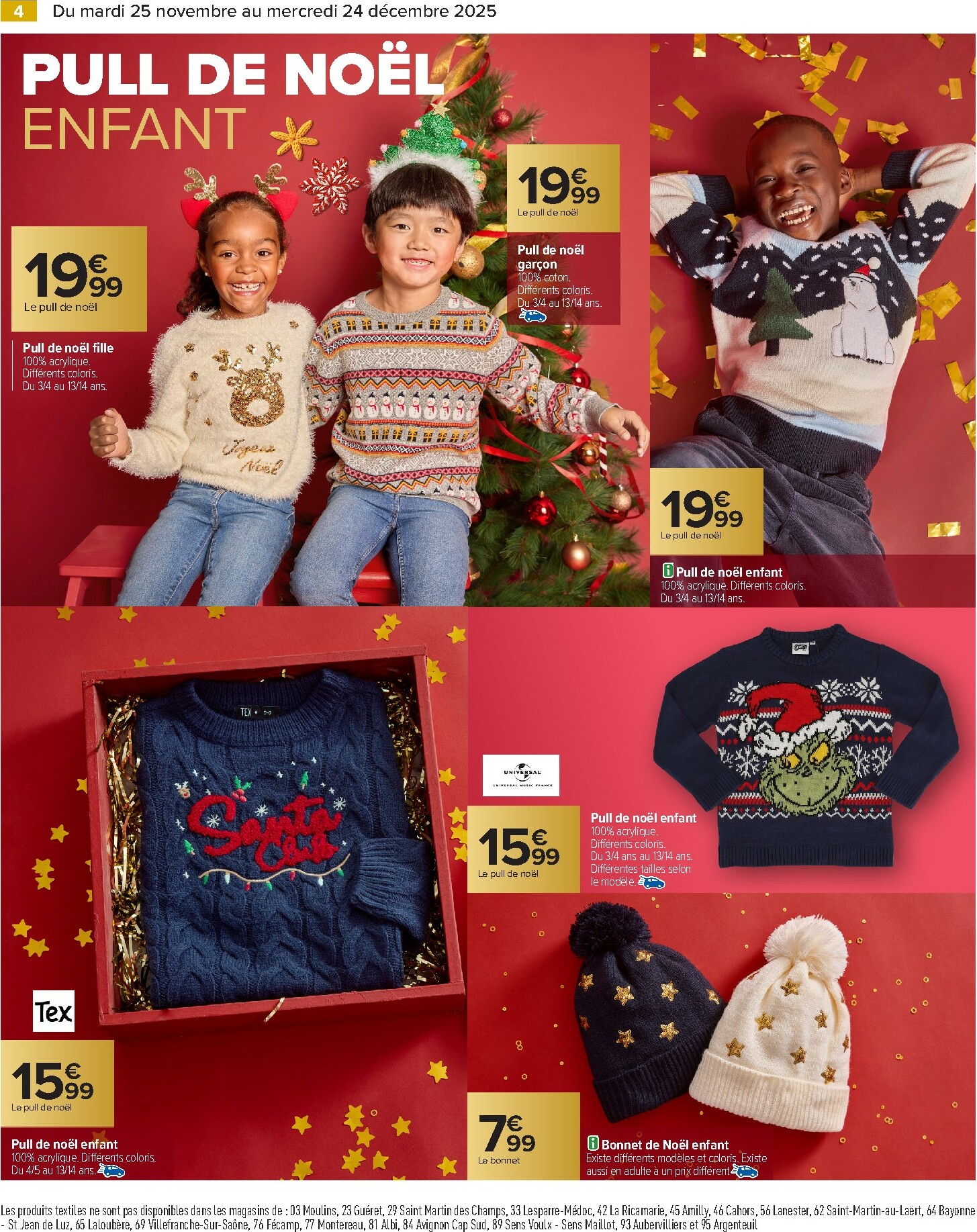 carrefour - Catalogue Carrefour - Un noël pour tous les goûts valable du 25/11 au 24/12 - page: 6