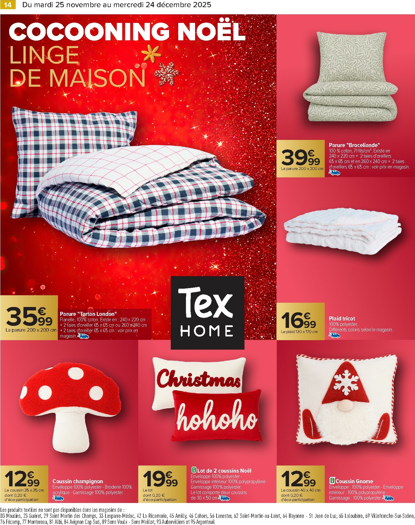 carrefour - Catalogue Carrefour - Un noël pour tous les goûts valable du 25/11 au 24/12 - page: 16