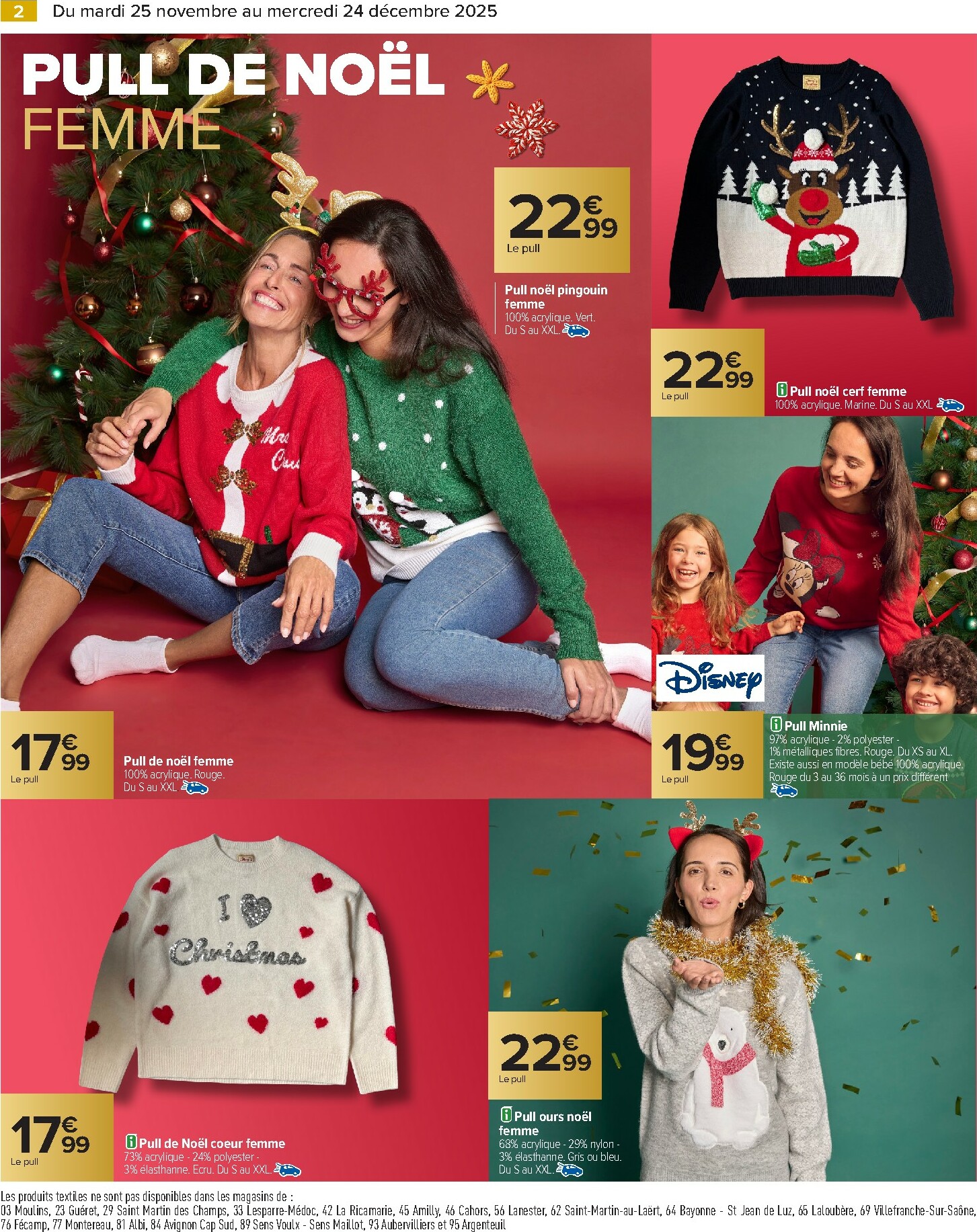 carrefour - Catalogue Carrefour - Un noël pour tous les goûts valable du 25/11 au 24/12 - page: 4