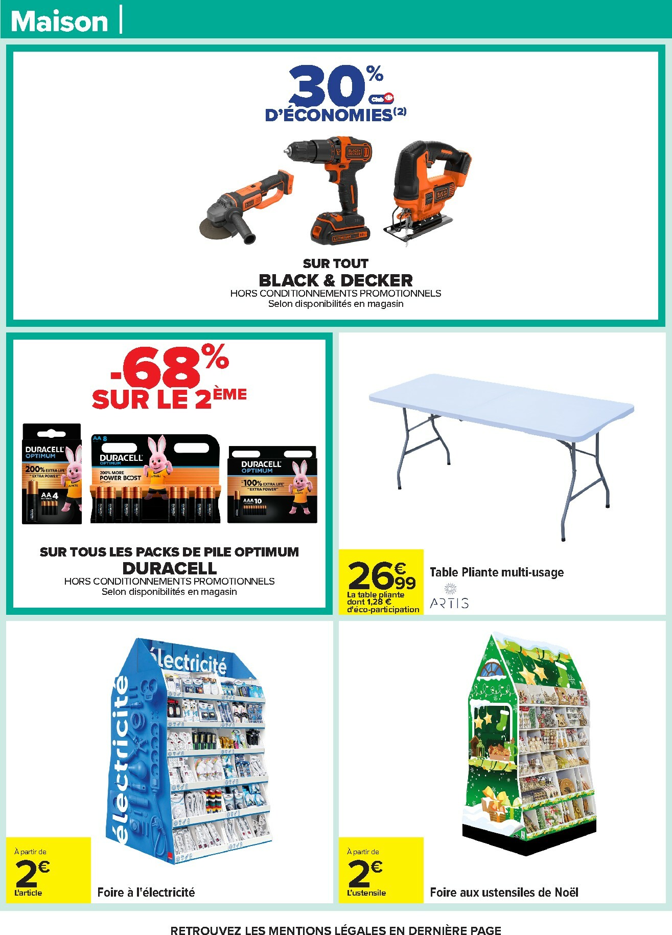 carrefour - Catalogue Carrefour valable du 02/12 au 15/12 - page: 65