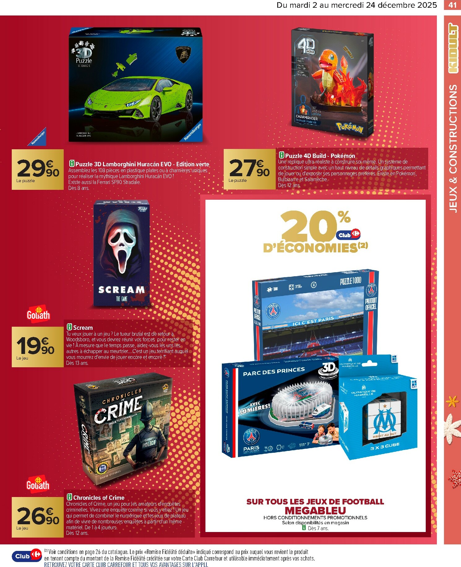 carrefour - Catalogue Carrefour - Noël valable du 02/12 au 24/12 - page: 43