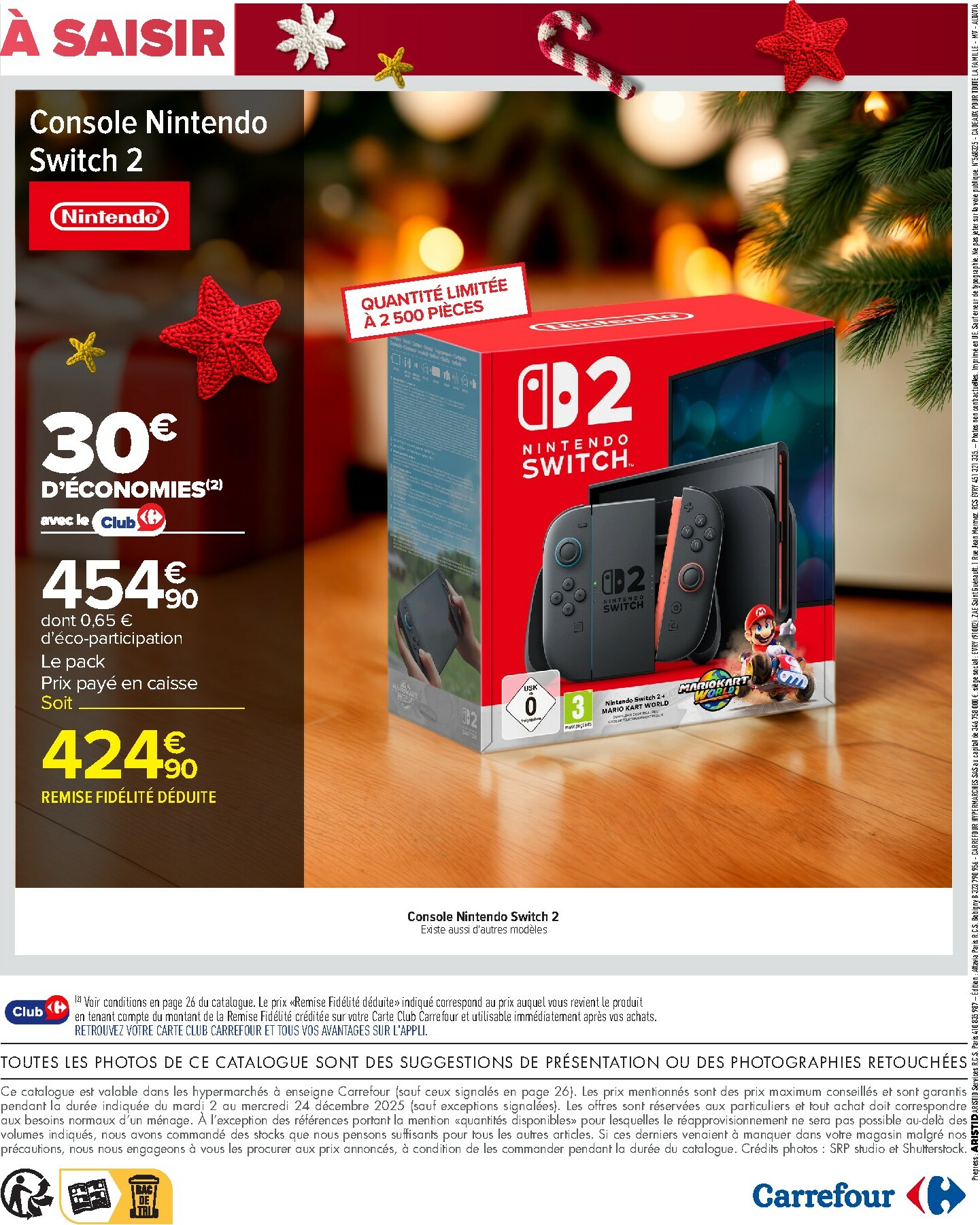 carrefour - Catalogue Carrefour - Noël valable du 02/12 au 24/12 - page: 2