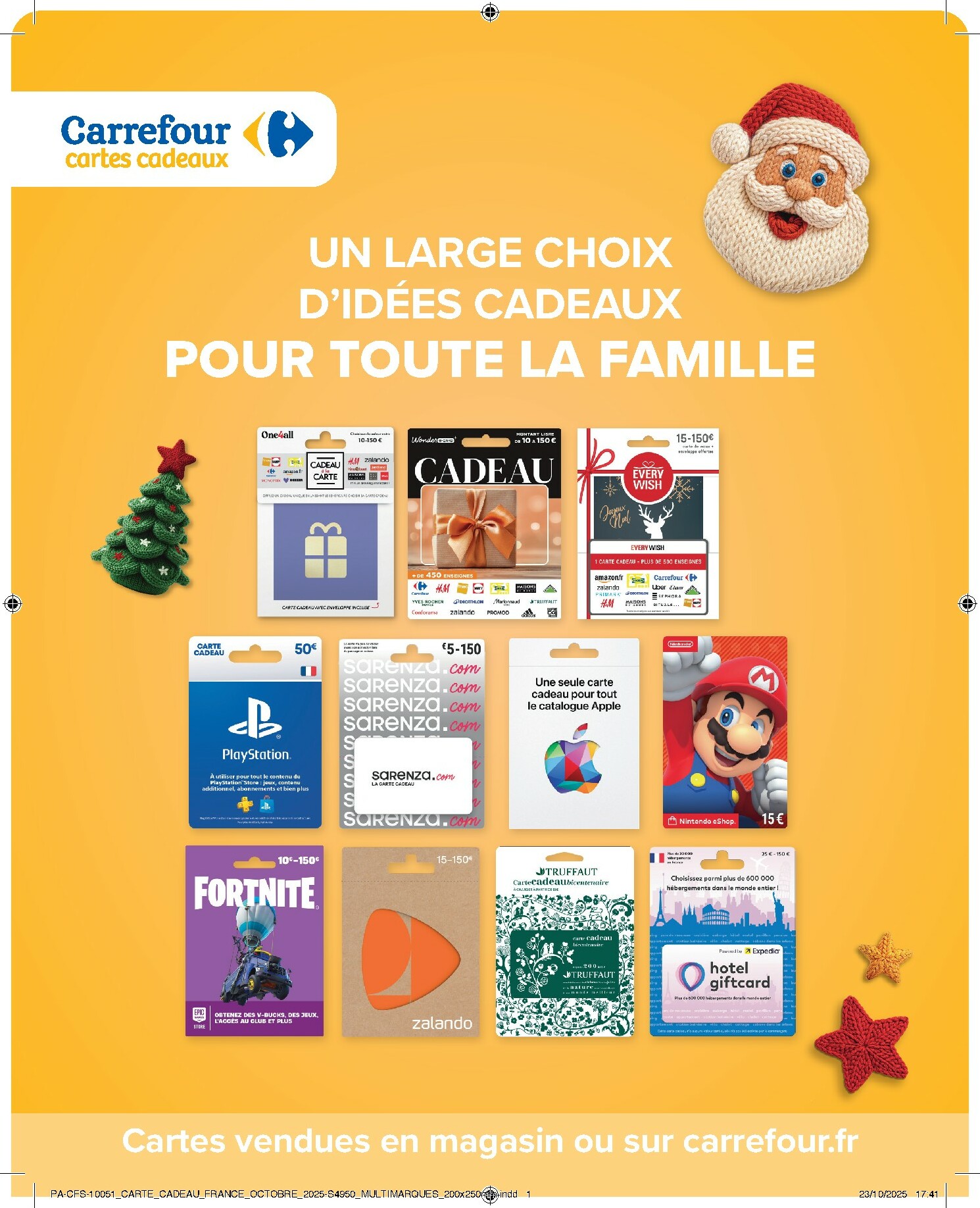 carrefour - Catalogue Carrefour - Noël valable du 02/12 au 24/12 - page: 50